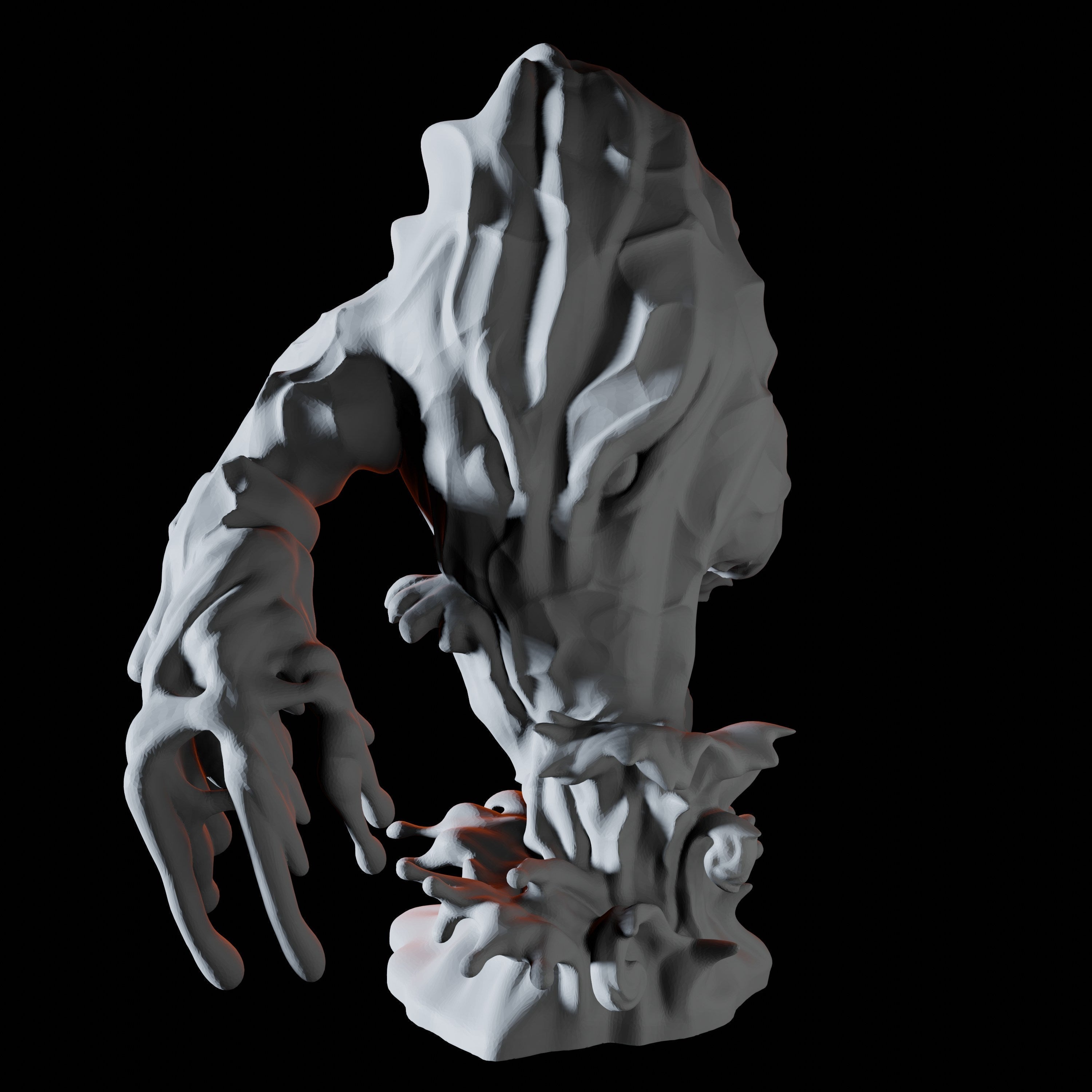 Water Elemental C Miniature for Dungeons and Dragons, Pathfinder or other TTRPGs