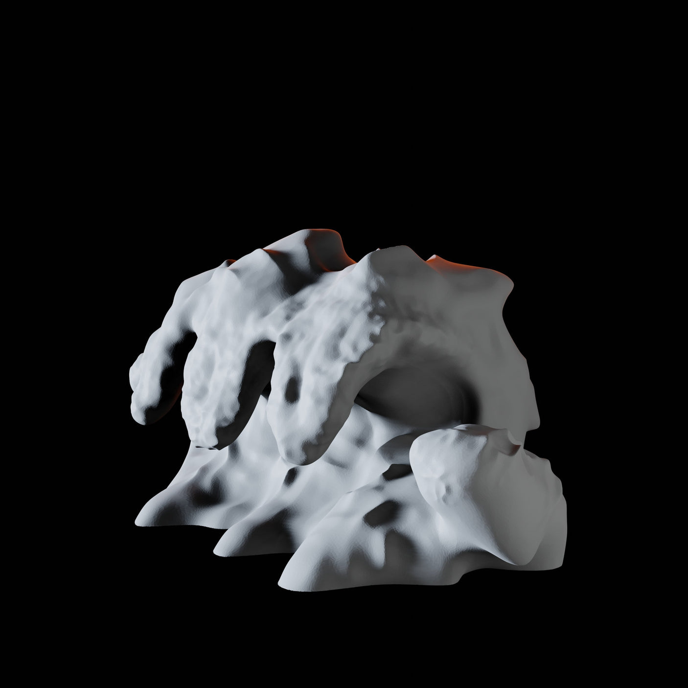 Water Hand Miniature for Dungeons and Dragons, Pathfinder or other TTRPGs