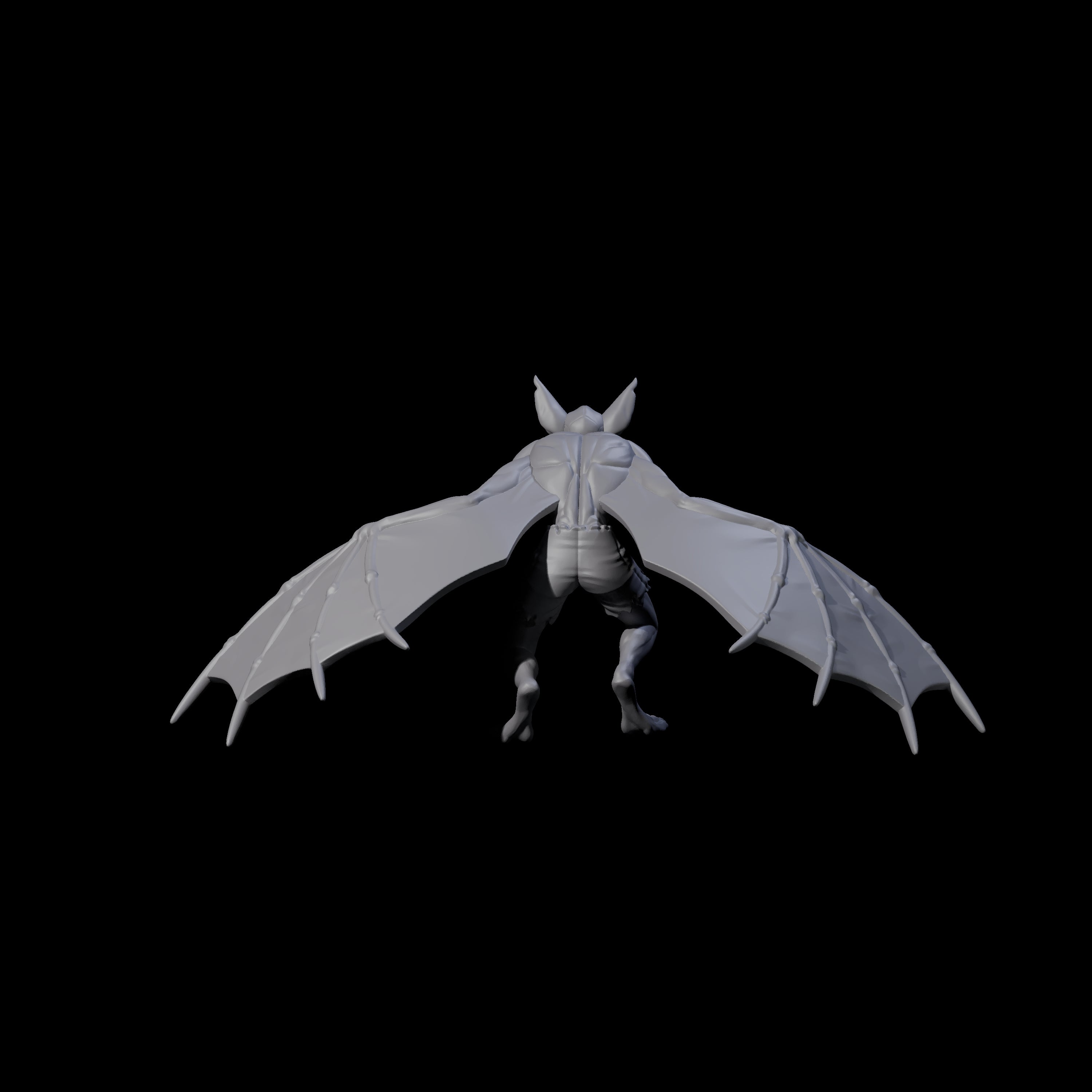 Weird War German Flapping Vampire Spawn C Miniature for Dungeons and Dragons, Pathfinder or other TTRPGs