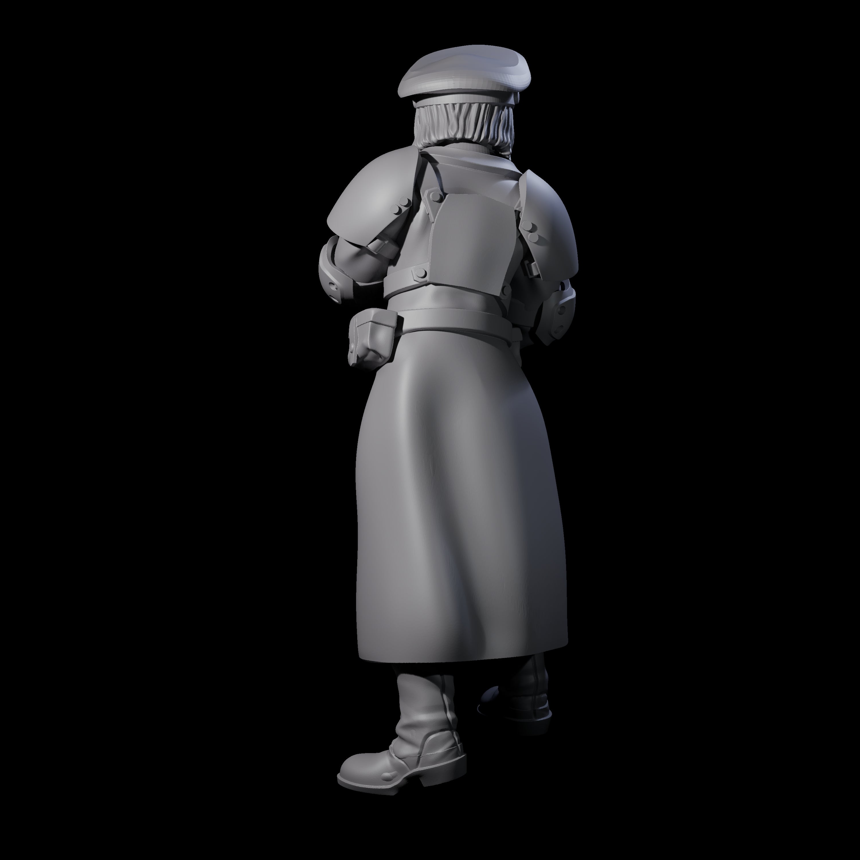 Weird War Soviet Stern NCO A Miniature for Dungeons and Dragons, Pathfinder or other TTRPGs