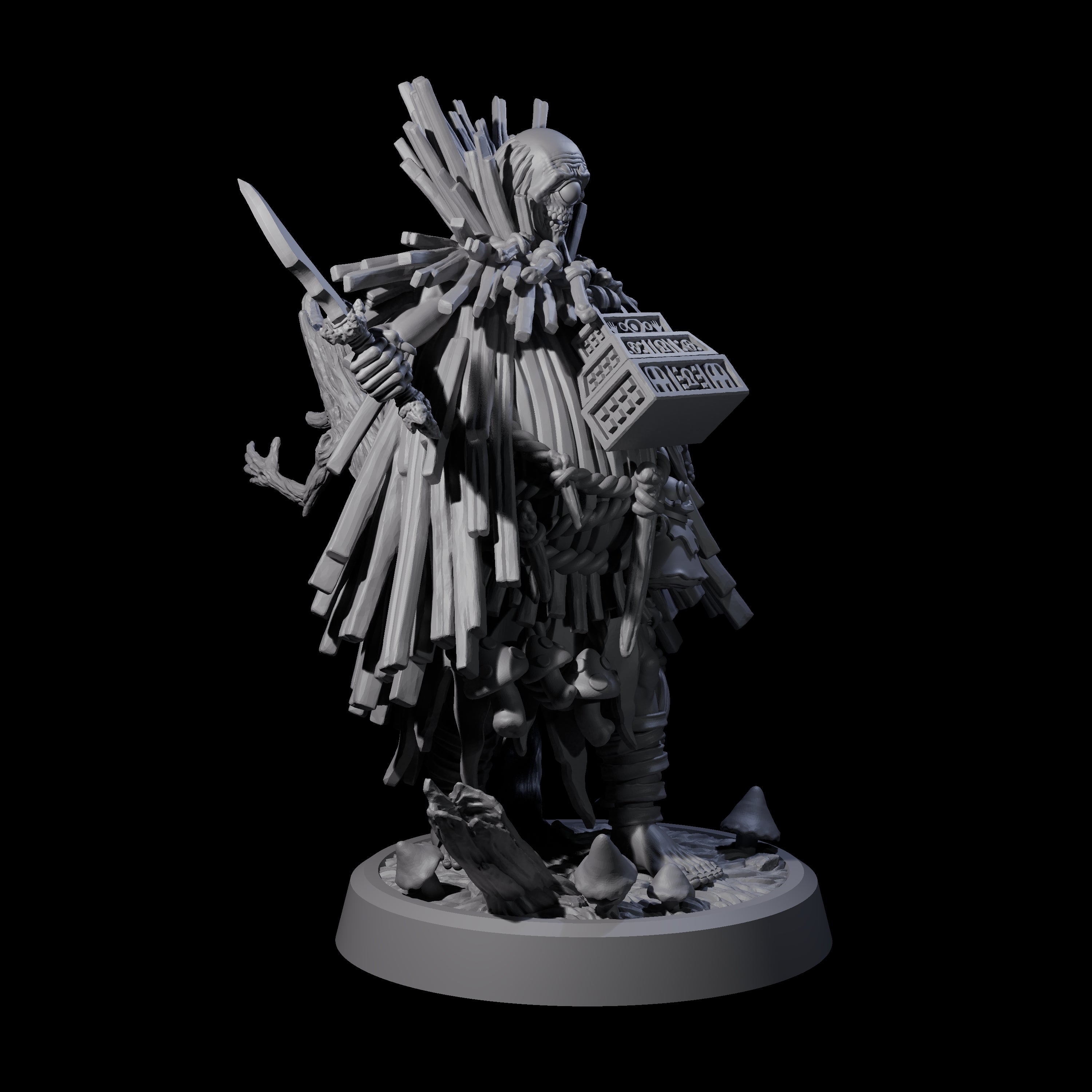 Welcoming Cyclops Hag Miniature for Dungeons and Dragons, Pathfinder or other TTRPGs