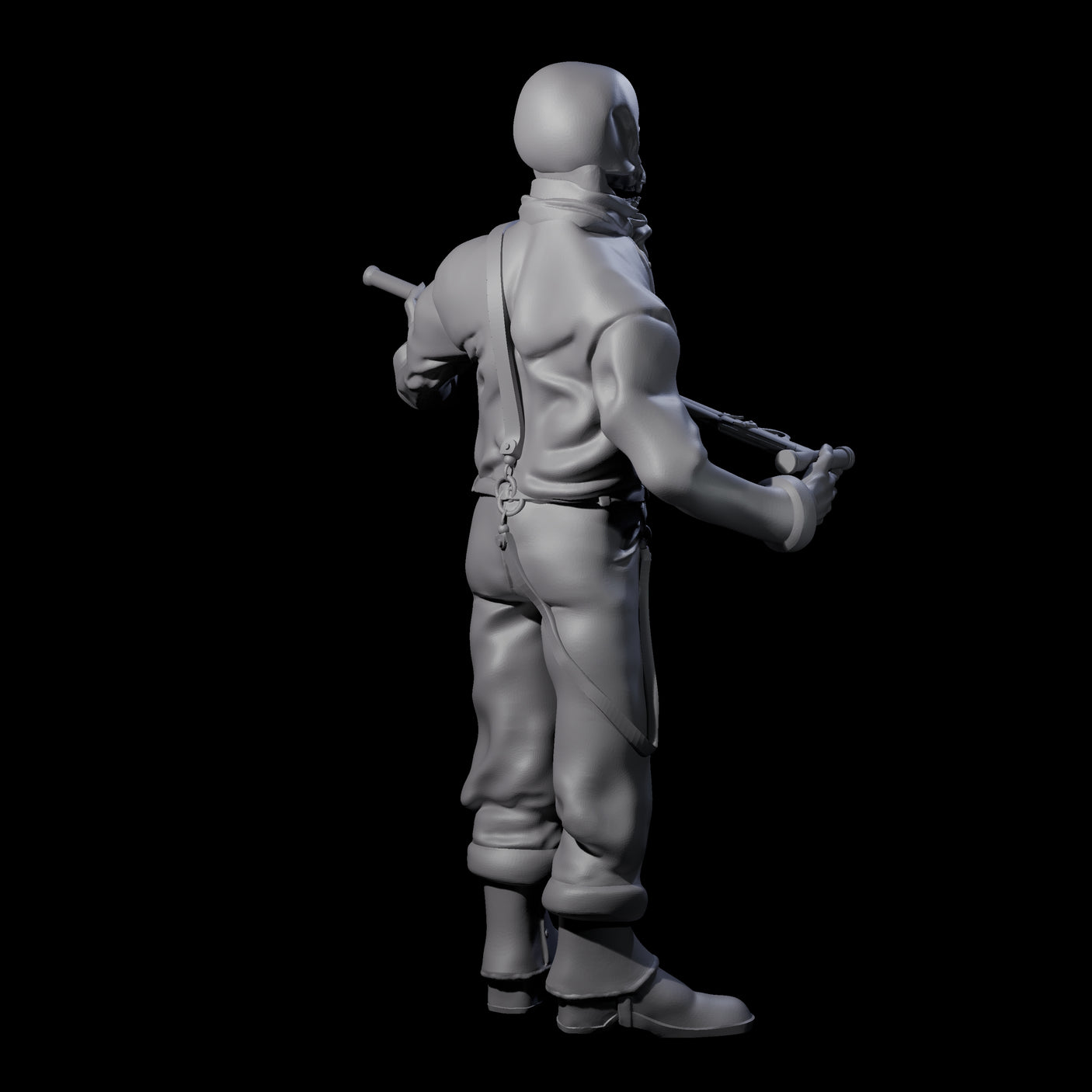 Well Behaved Skeleton Miniature for Dungeons and Dragons, Pathfinder or other TTRPGs