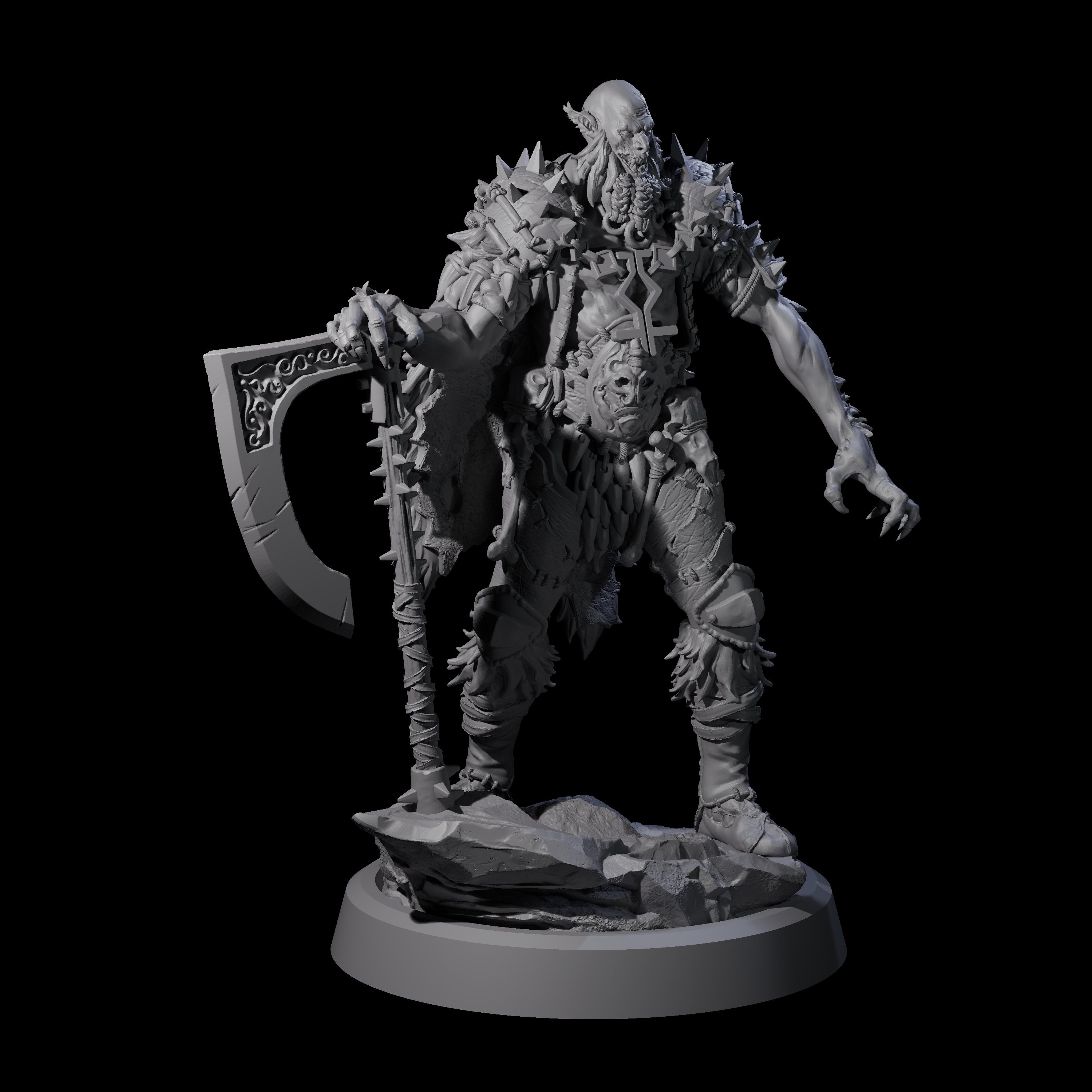 Wicked Hobgoblin Paladin Miniature for Dungeons and Dragons, Pathfinder or other TTRPGs