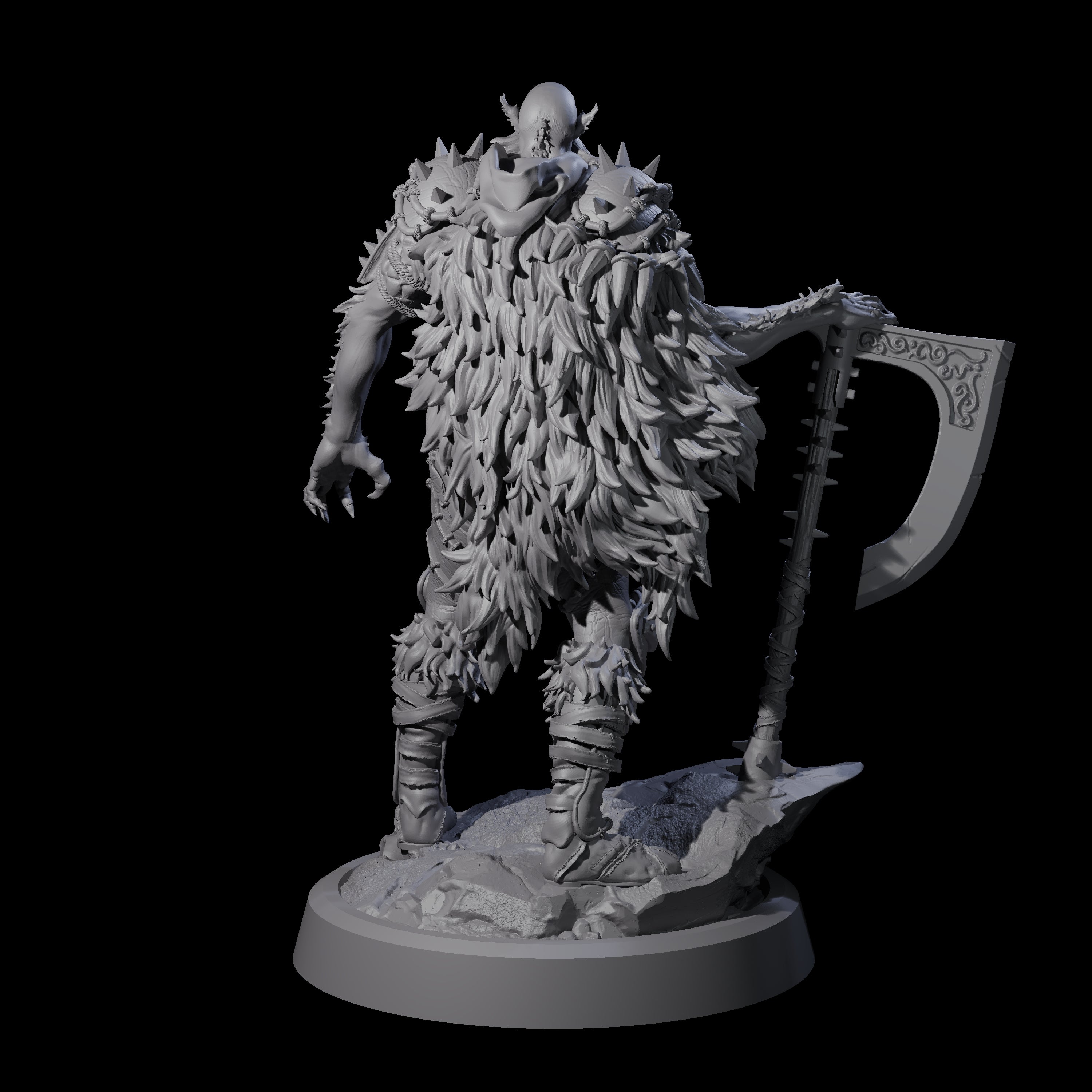 Wicked Hobgoblin Paladin Miniature for Dungeons and Dragons, Pathfinder or other TTRPGs