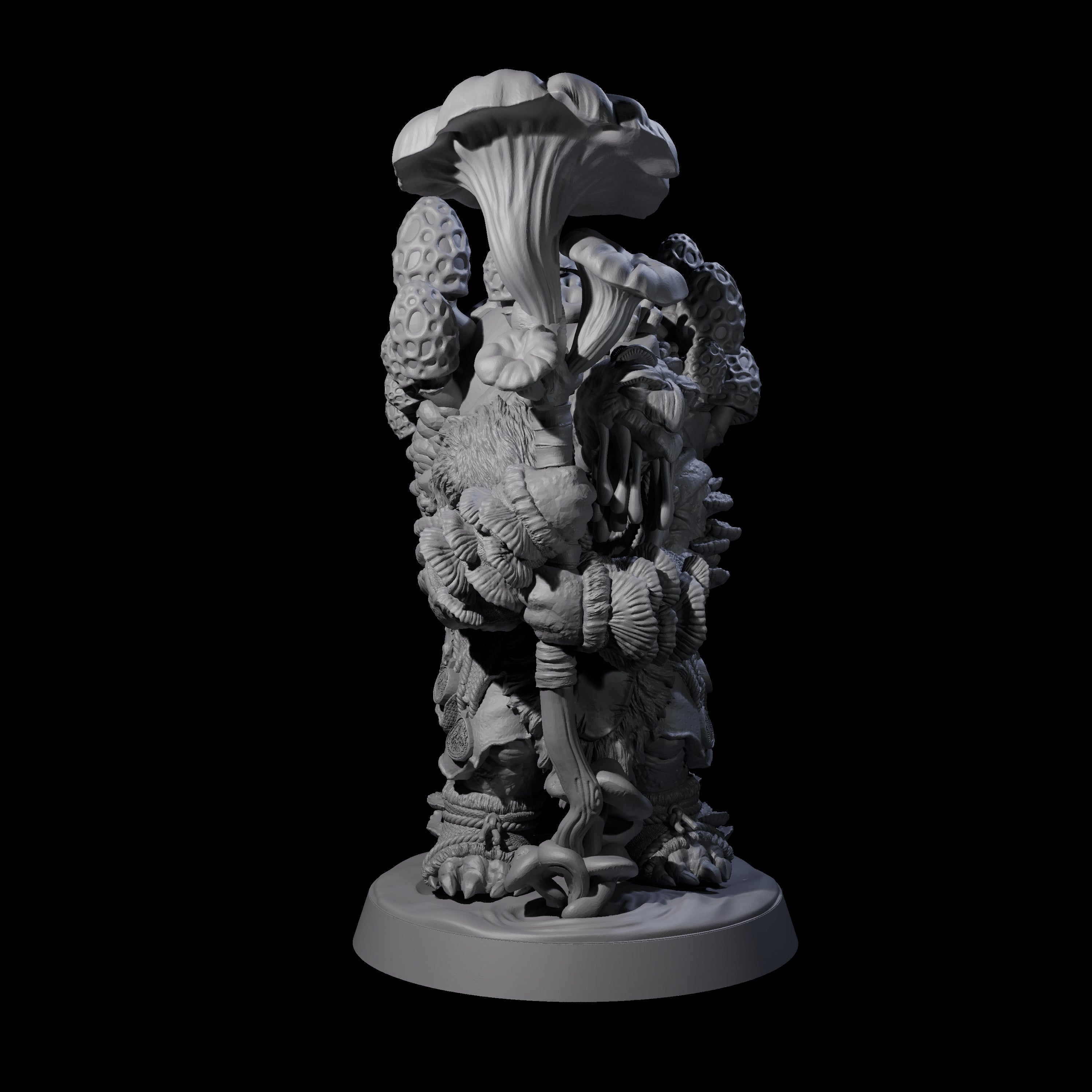 Wise Fungal Tortle Sage Miniature for Dungeons and Dragons, Pathfinder or other TTRPGs