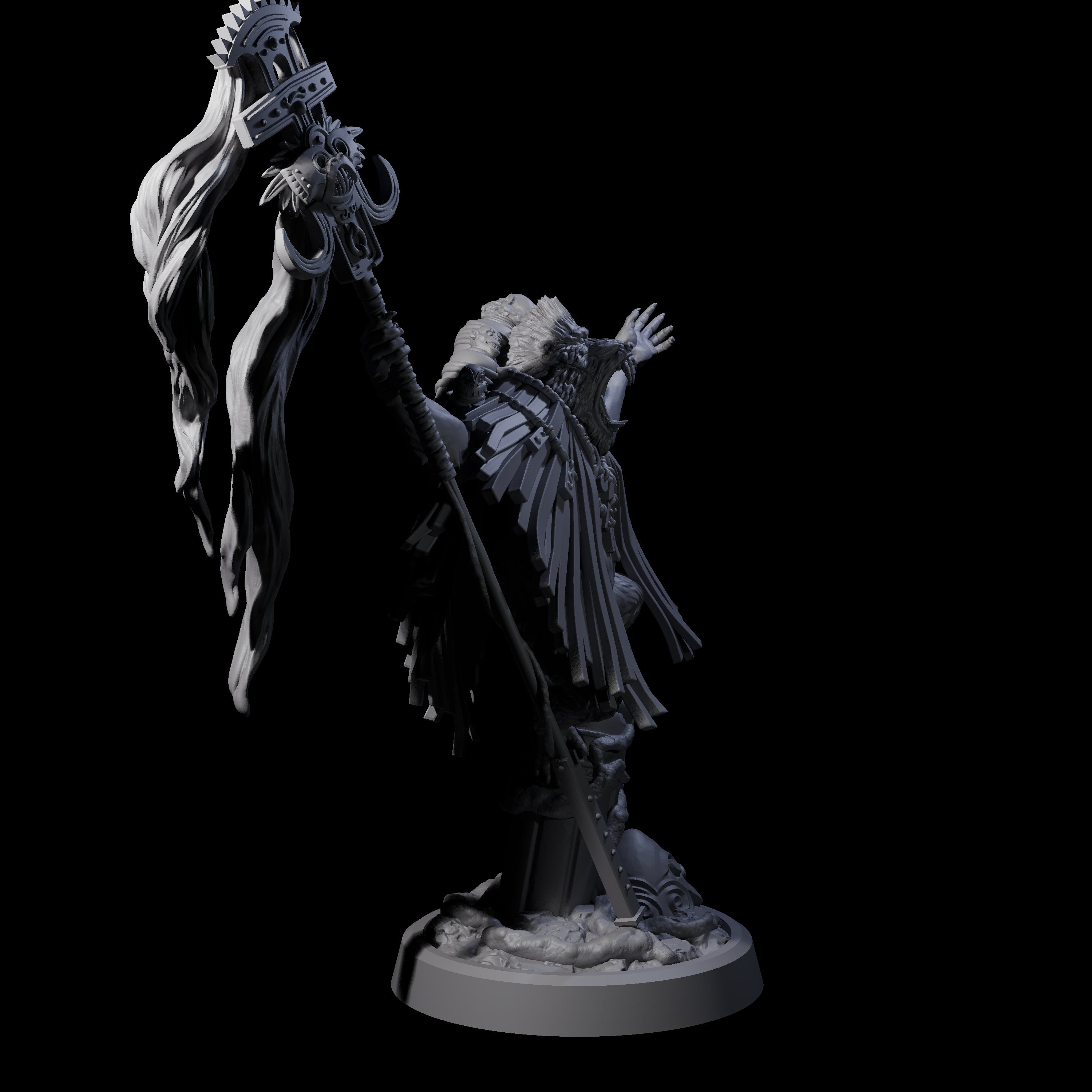 Wise Hazodee Elder A Miniature for Dungeons and Dragons, Pathfinder or other TTRPGs