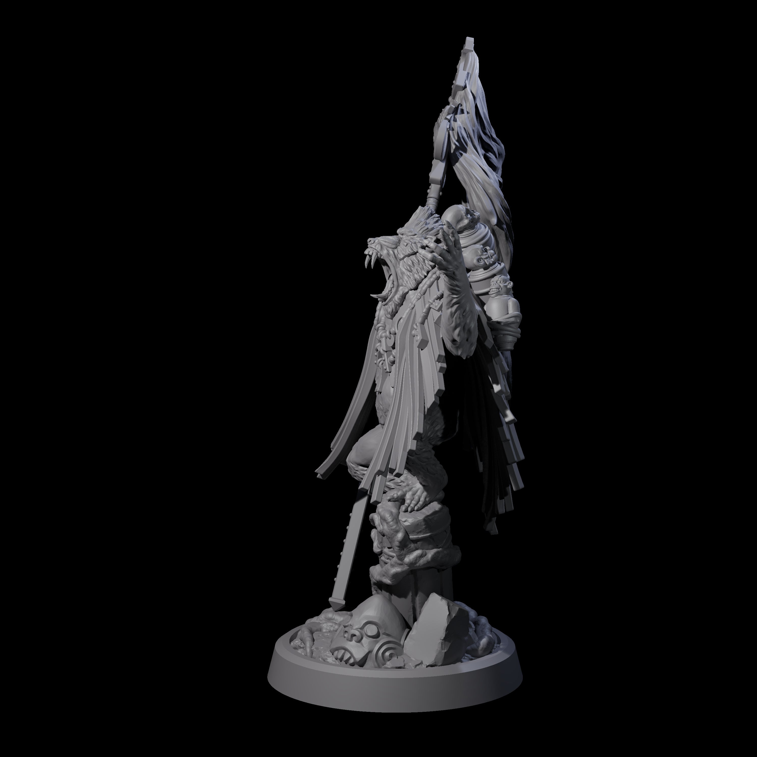 Wise Hazodee Elder A Miniature for Dungeons and Dragons, Pathfinder or other TTRPGs