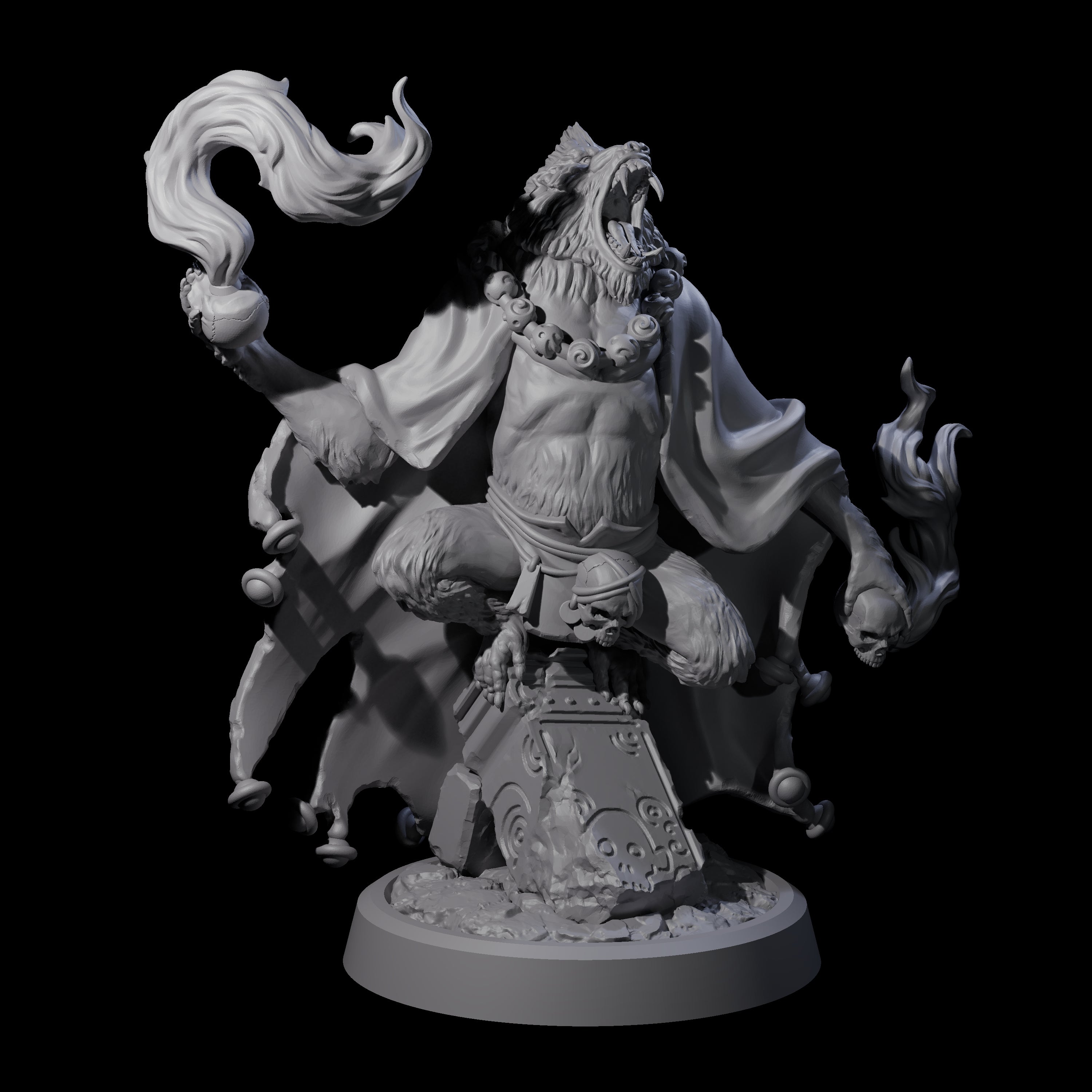 Wise Hazodee Elder B Miniature for Dungeons and Dragons, Pathfinder or other TTRPGs