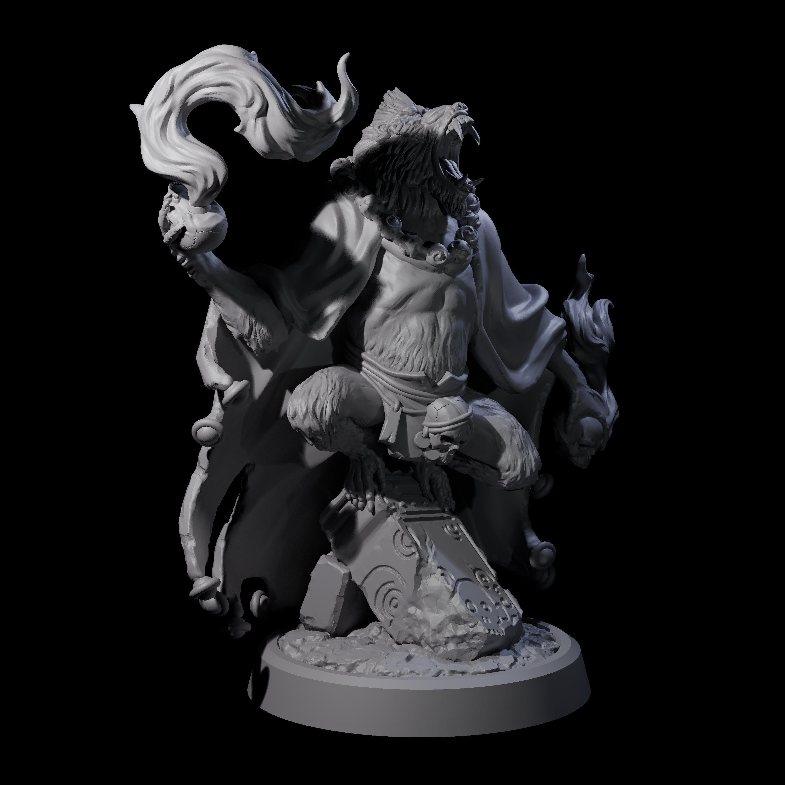 Wise Hazodee Elder B Miniature for Dungeons and Dragons, Pathfinder or other TTRPGs