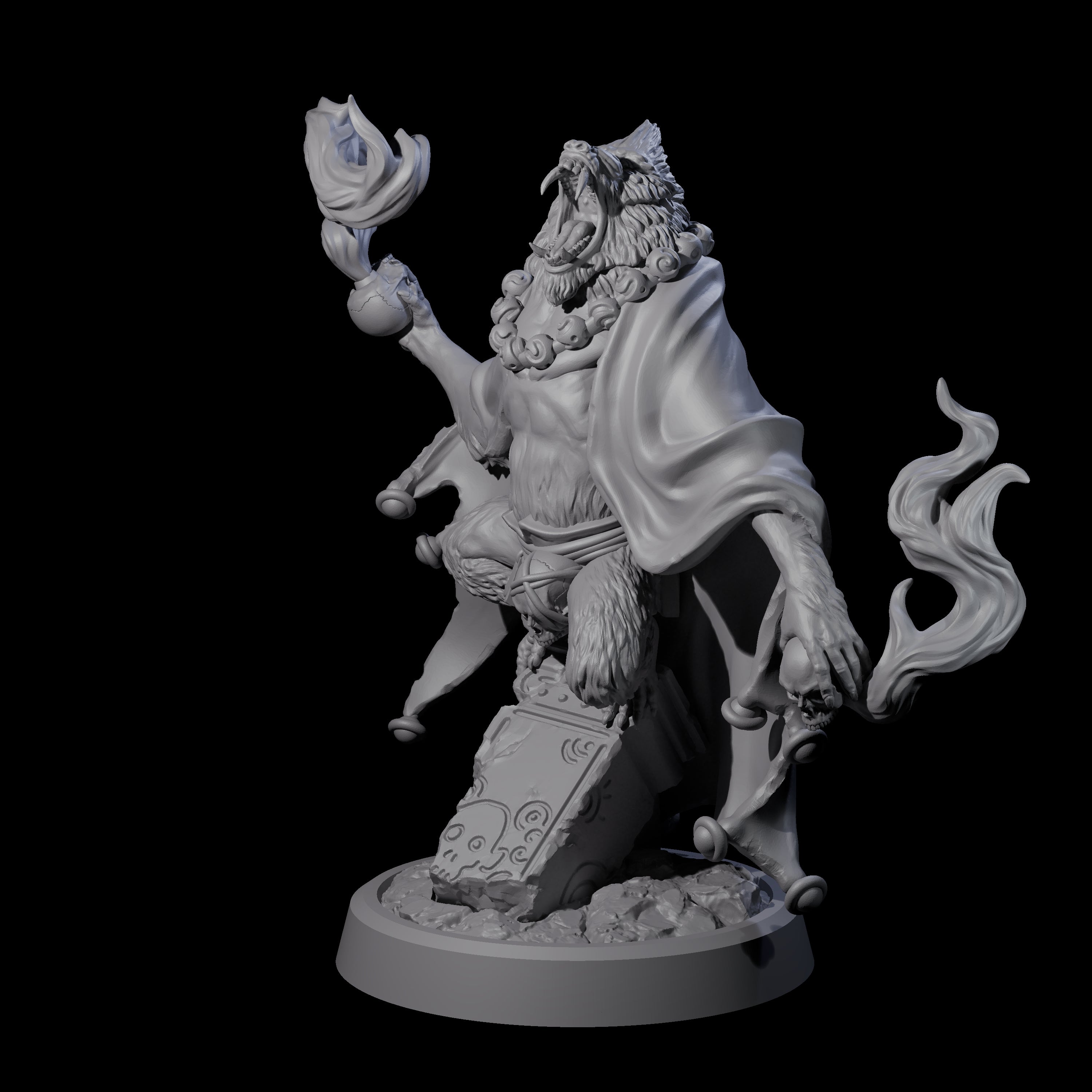 Wise Hazodee Elder B Miniature for Dungeons and Dragons, Pathfinder or other TTRPGs