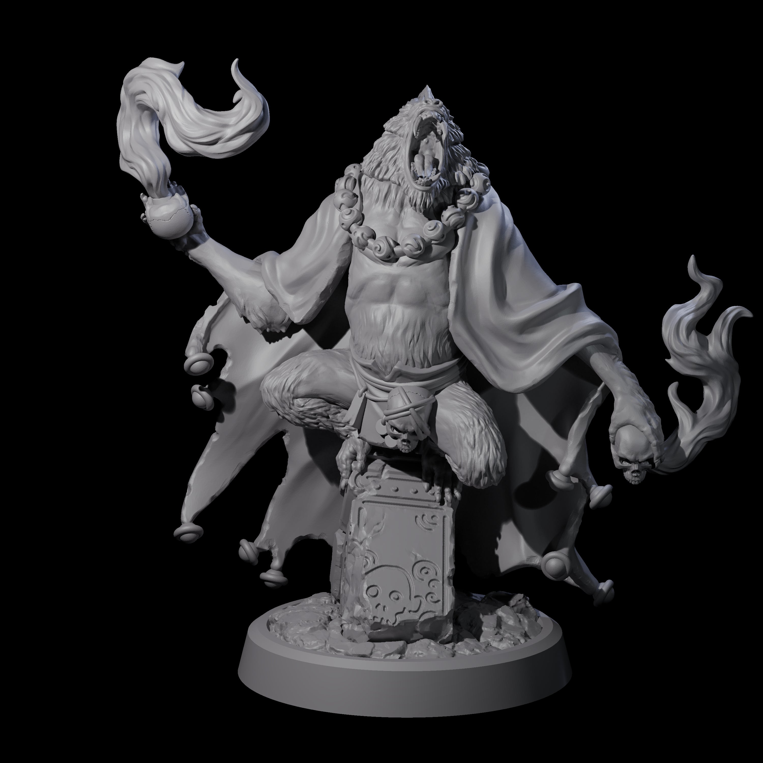 Wise Hazodee Elder B Miniature for Dungeons and Dragons, Pathfinder or other TTRPGs