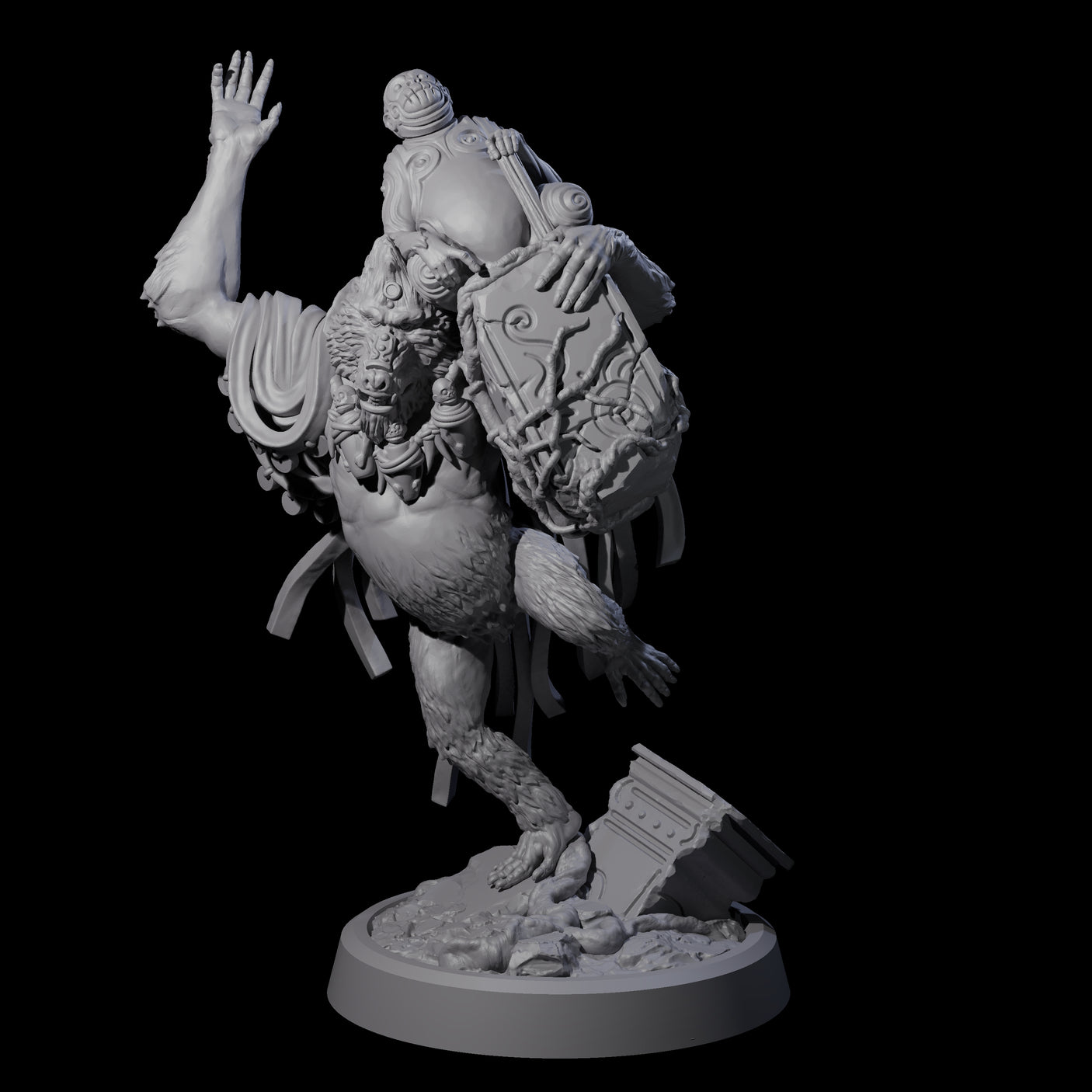 Wise Hazodee Elder C Miniature for Dungeons and Dragons, Pathfinder or other TTRPGs