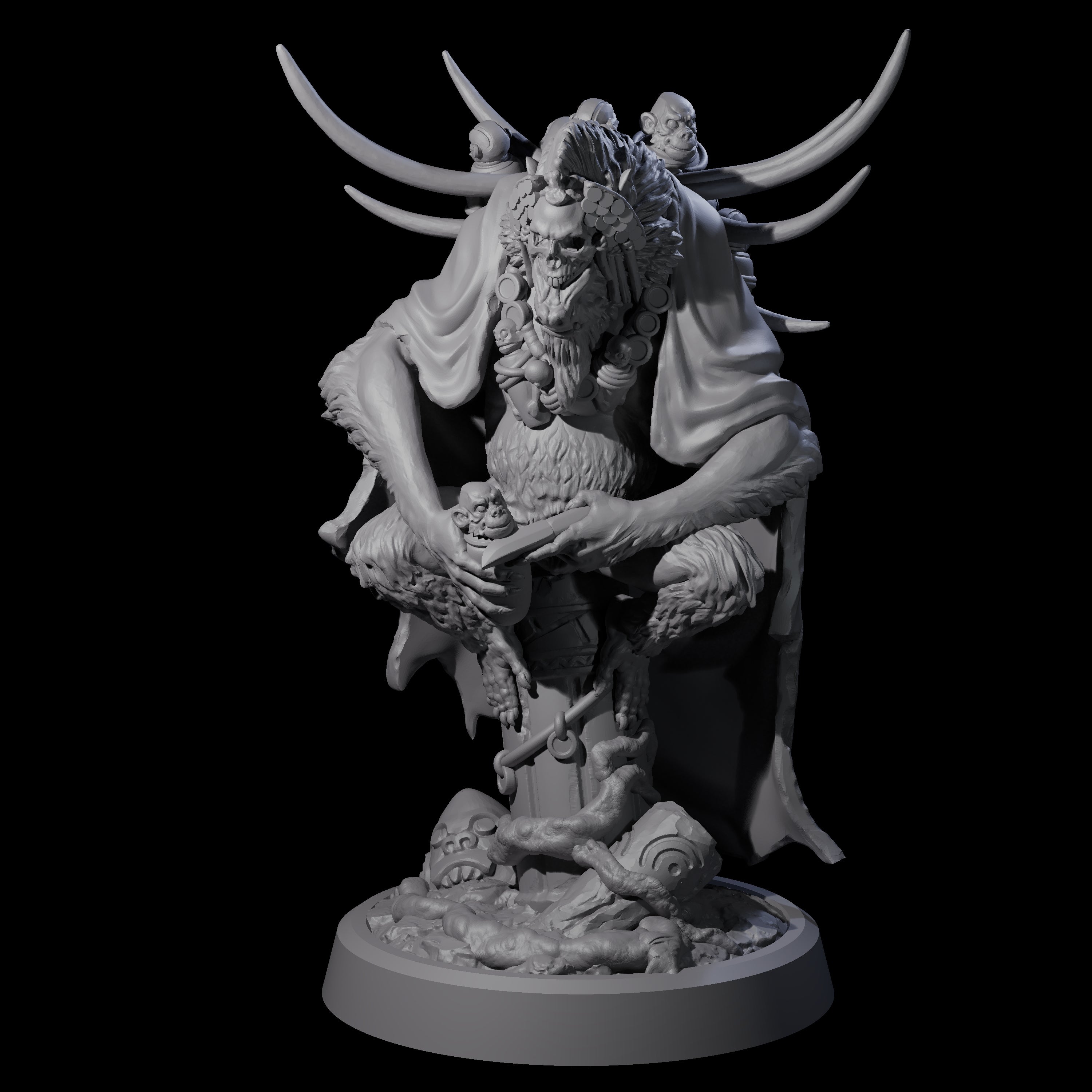 Wise Hazodee Elder D Miniature for Dungeons and Dragons, Pathfinder or other TTRPGs