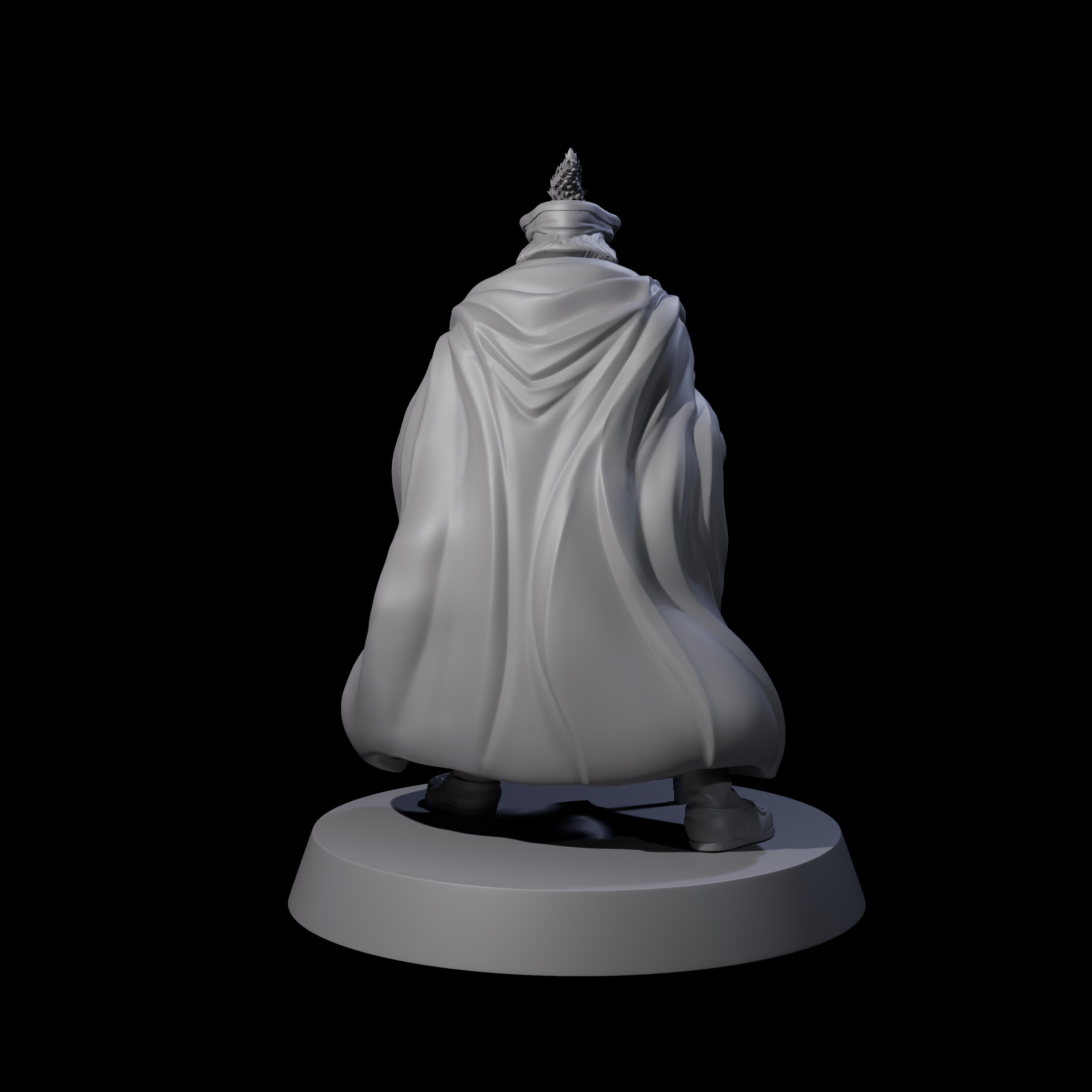 Wizened Noble Miniature for Dungeons and Dragons, Pathfinder or other TTRPGs