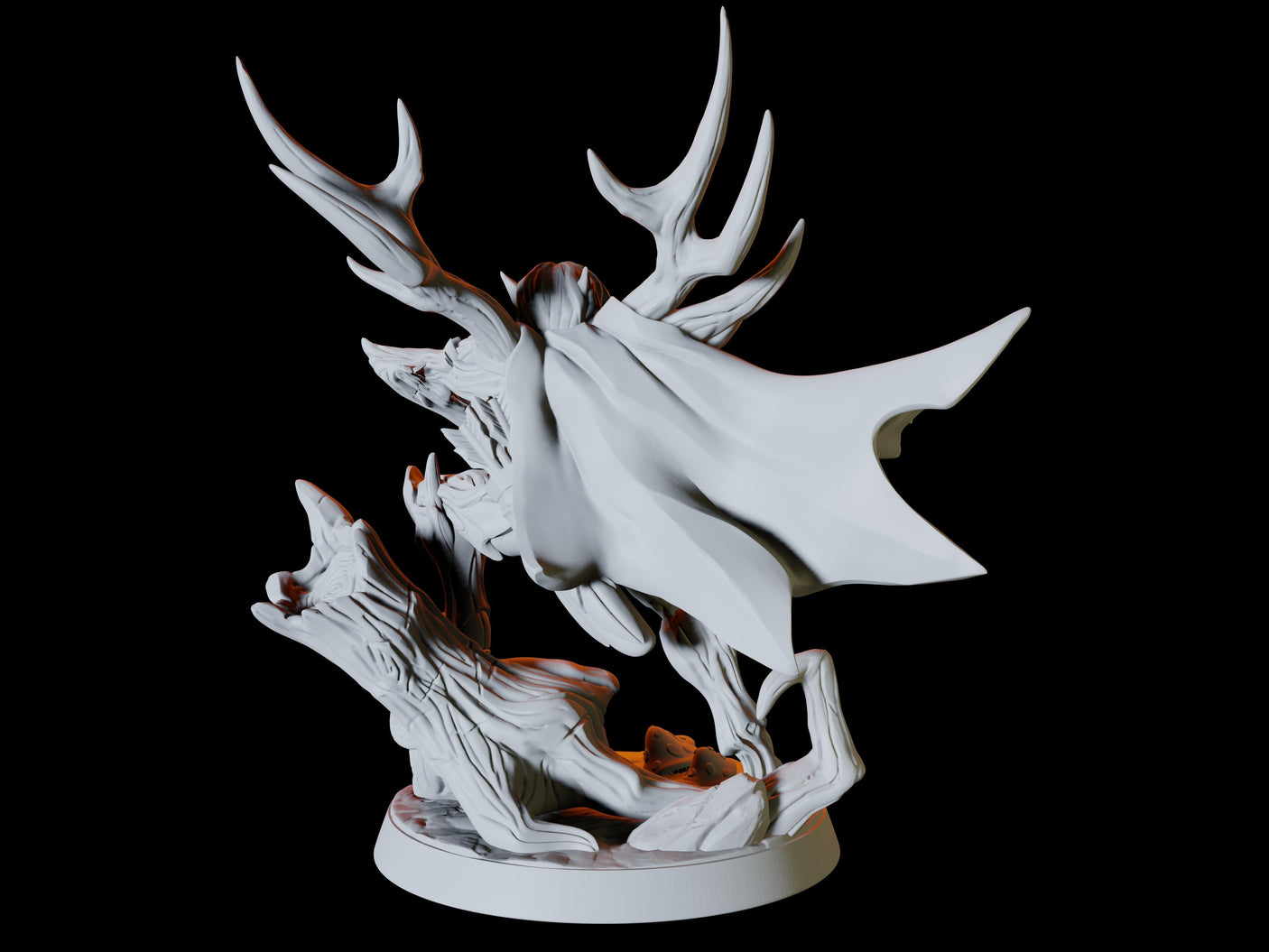 Wood Elf Archer Miniature for Dungeons and Dragons, Pathfinder or other TTRPGs