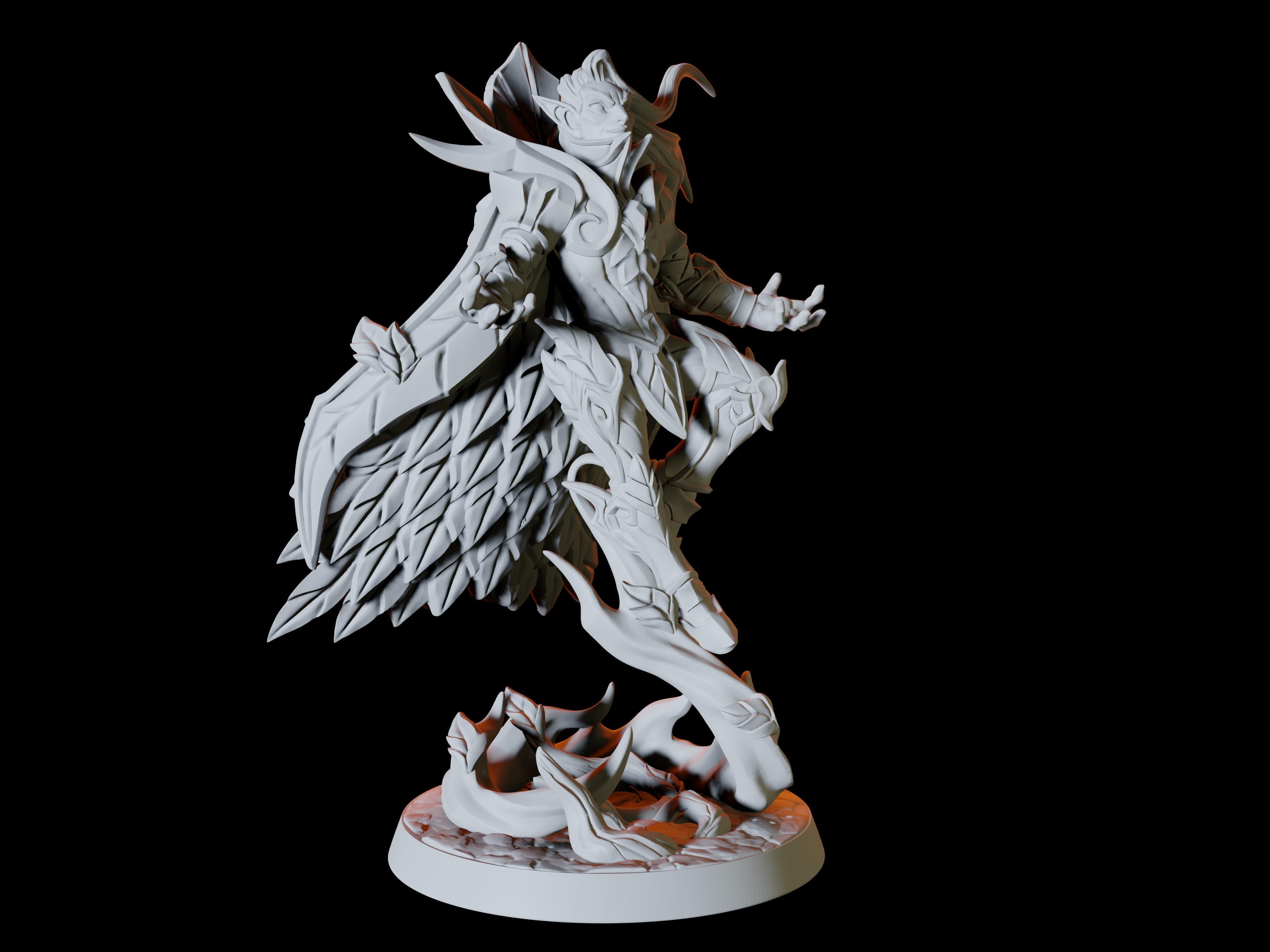 Wood Elf Sorcerer Miniature for Dungeons and Dragons, Pathfinder or other TTRPGs