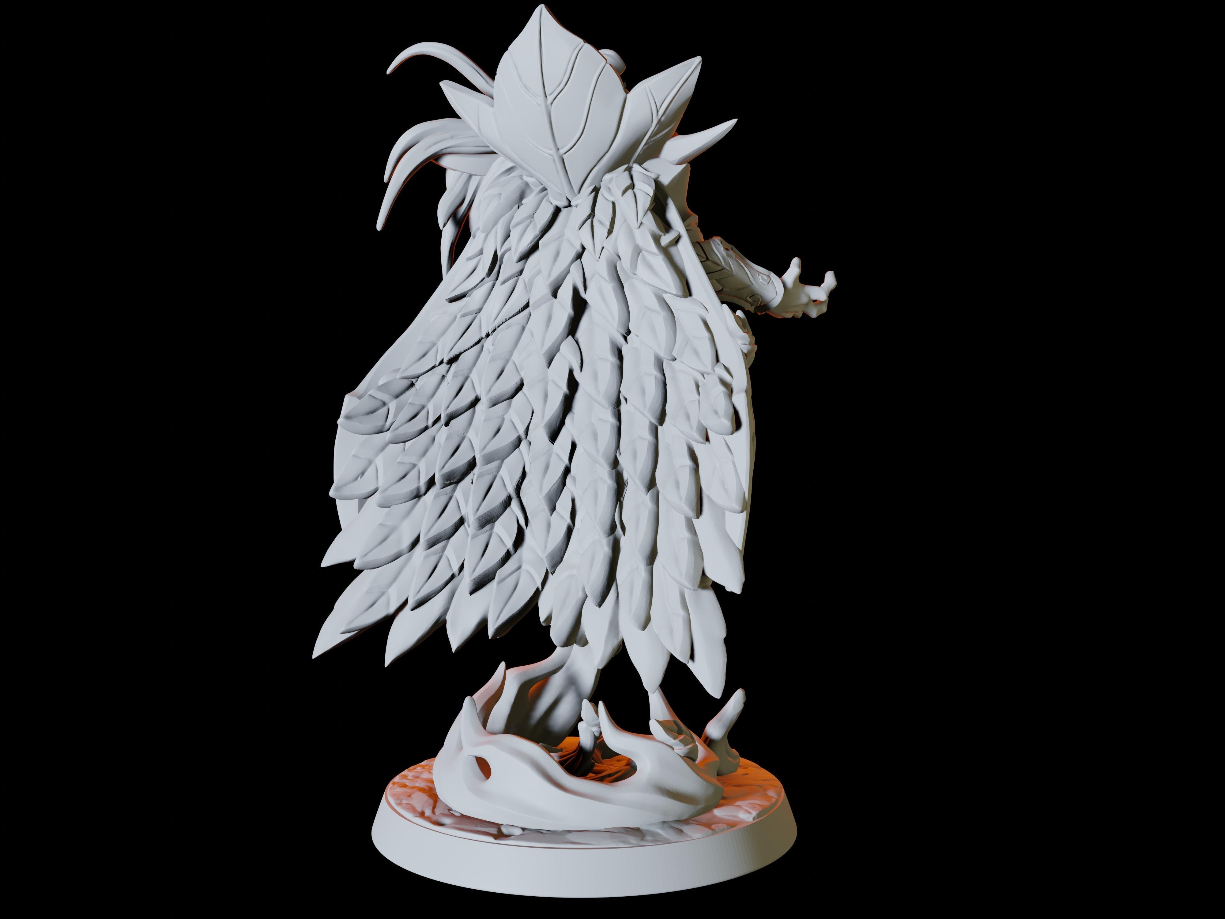 Wood Elf Sorcerer Miniature for Dungeons and Dragons, Pathfinder or other TTRPGs