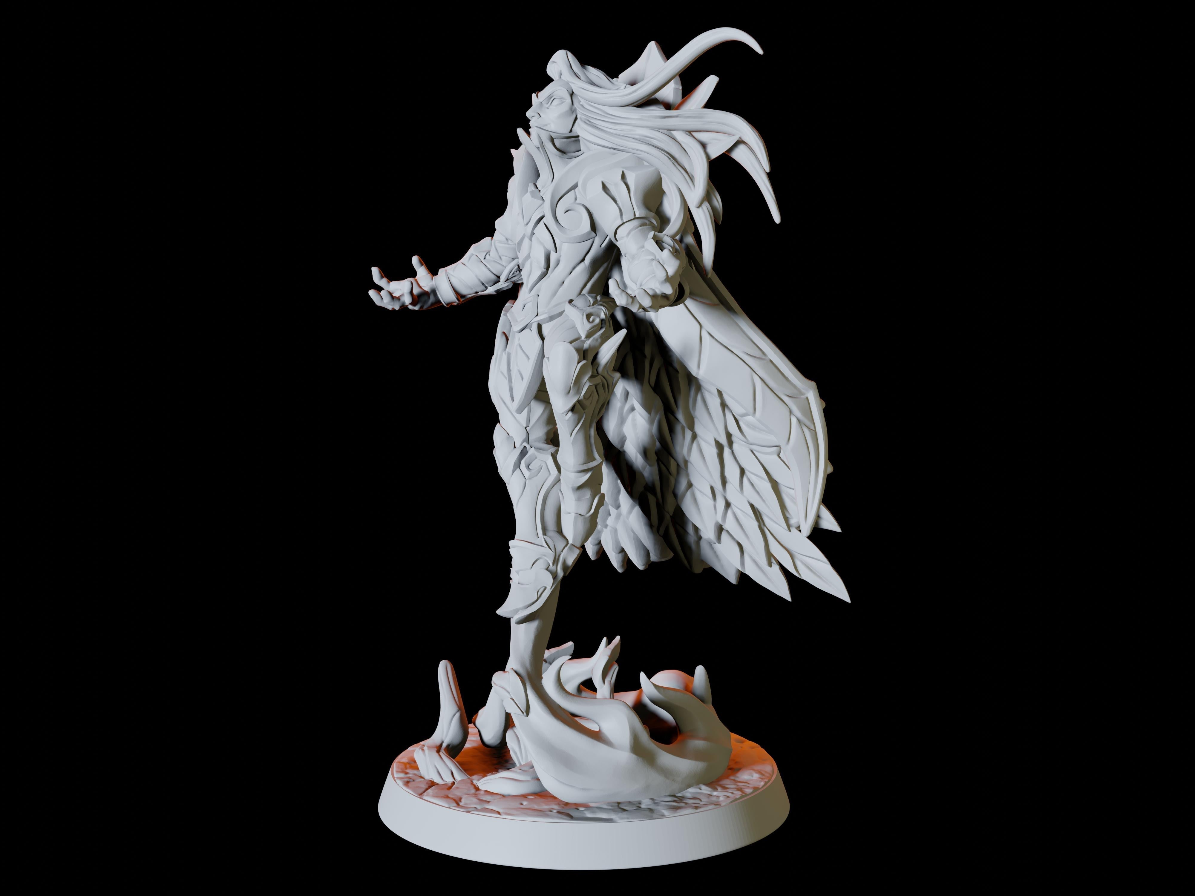 Wood Elf Sorcerer Miniature for Dungeons and Dragons, Pathfinder or other TTRPGs