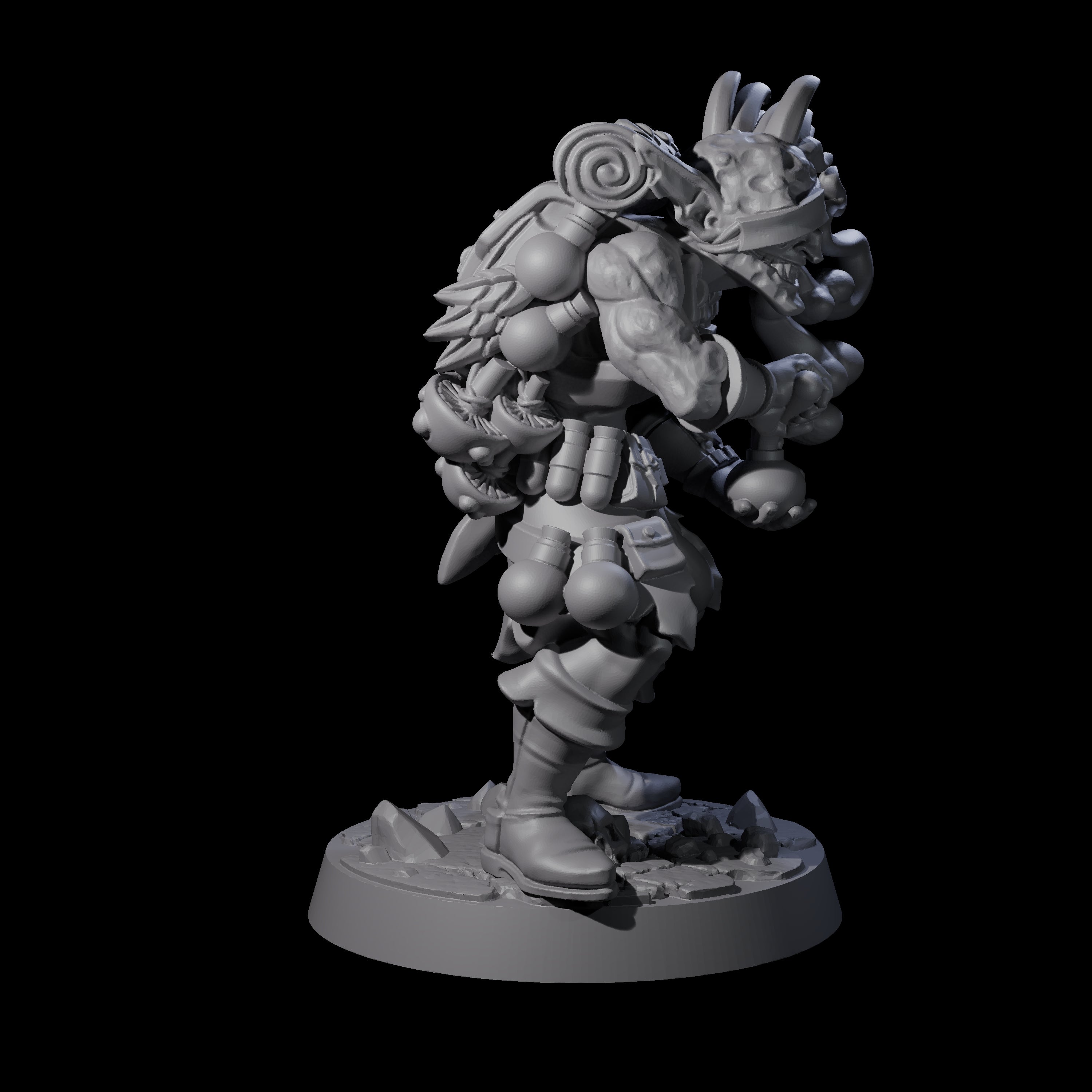 Wounded Goblin Alchemist Miniature for Dungeons and Dragons, Pathfinder or other TTRPGs