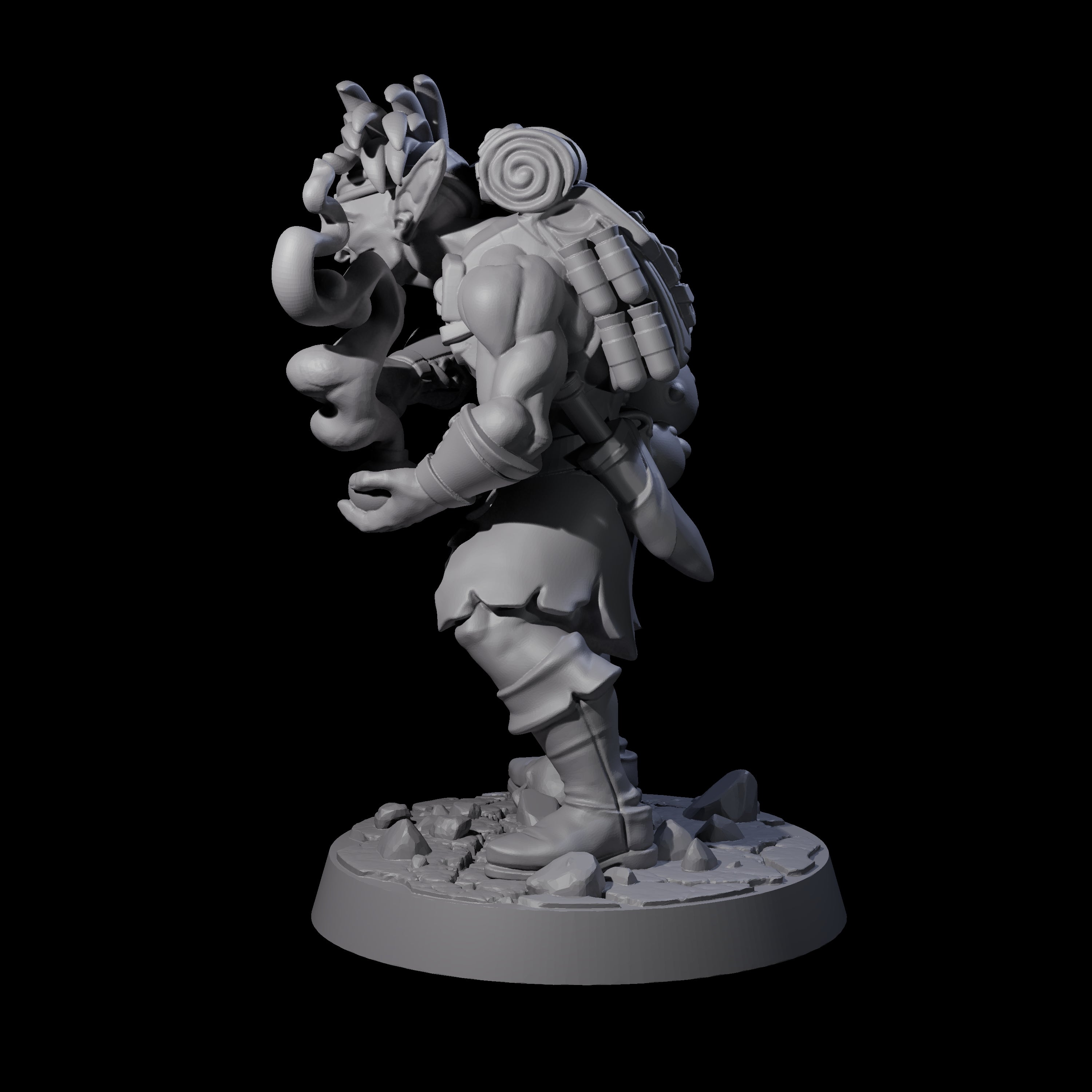 Wounded Goblin Alchemist Miniature for Dungeons and Dragons, Pathfinder or other TTRPGs