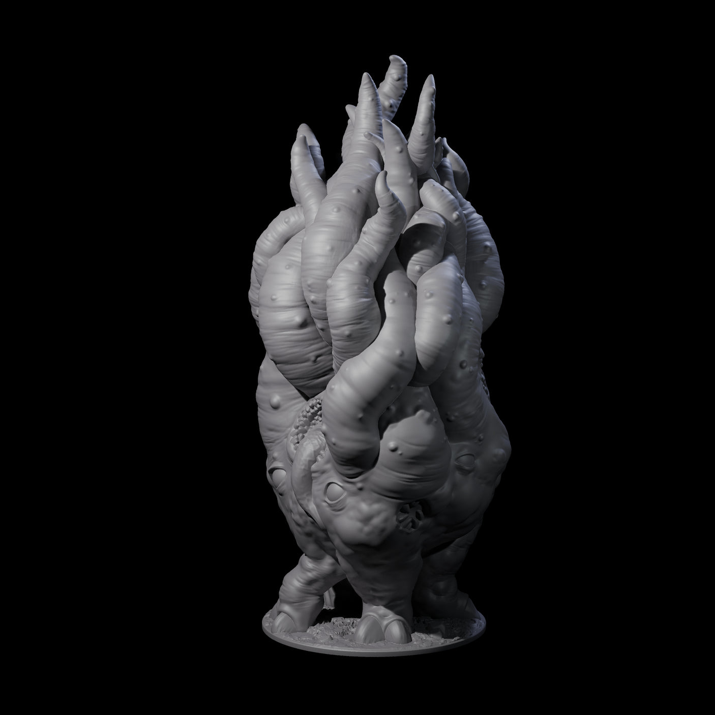 Writhing Roper Monstrosity Miniature for Dungeons and Dragons, Pathfinder or other TTRPGs
