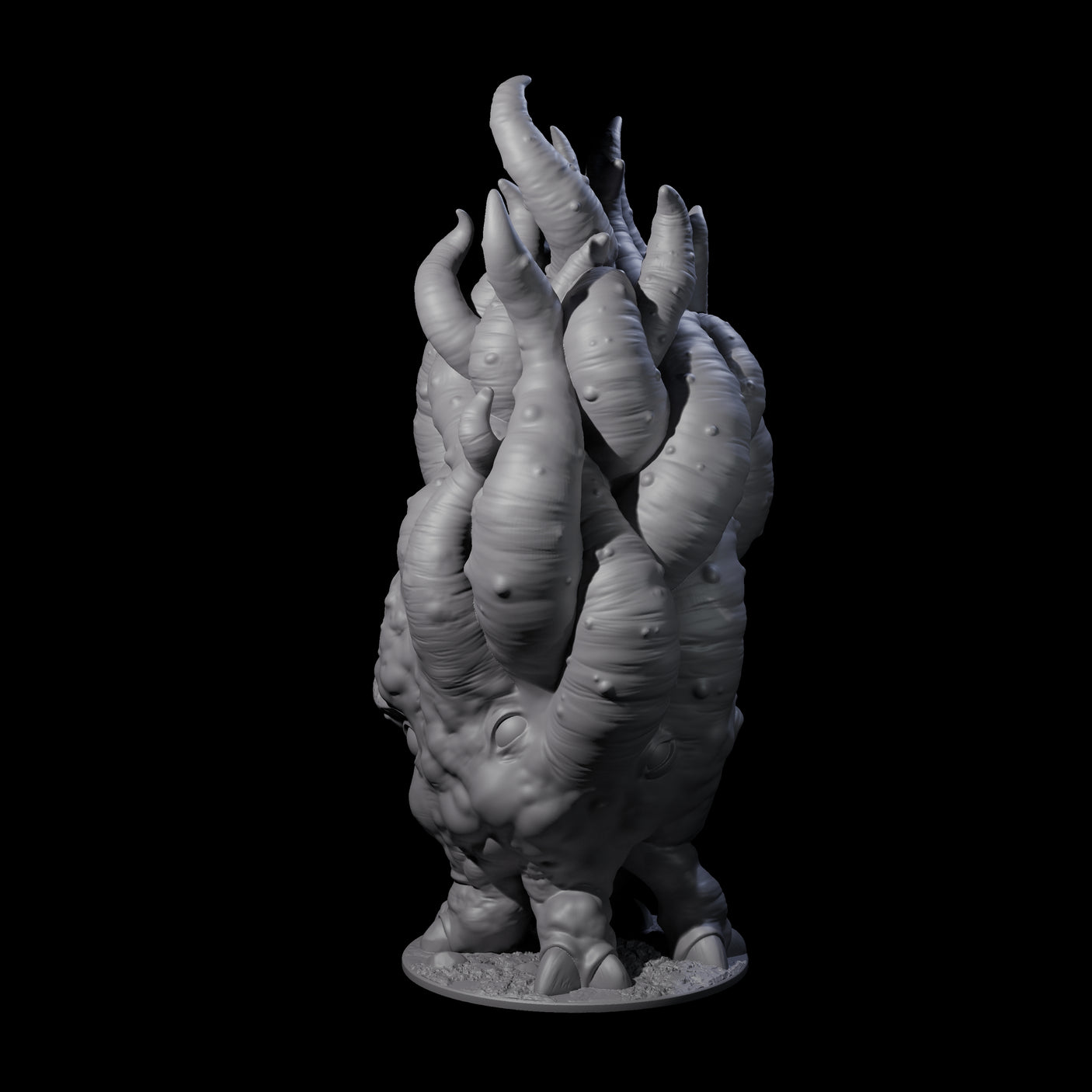 Writhing Roper Monstrosity Miniature for Dungeons and Dragons, Pathfinder or other TTRPGs