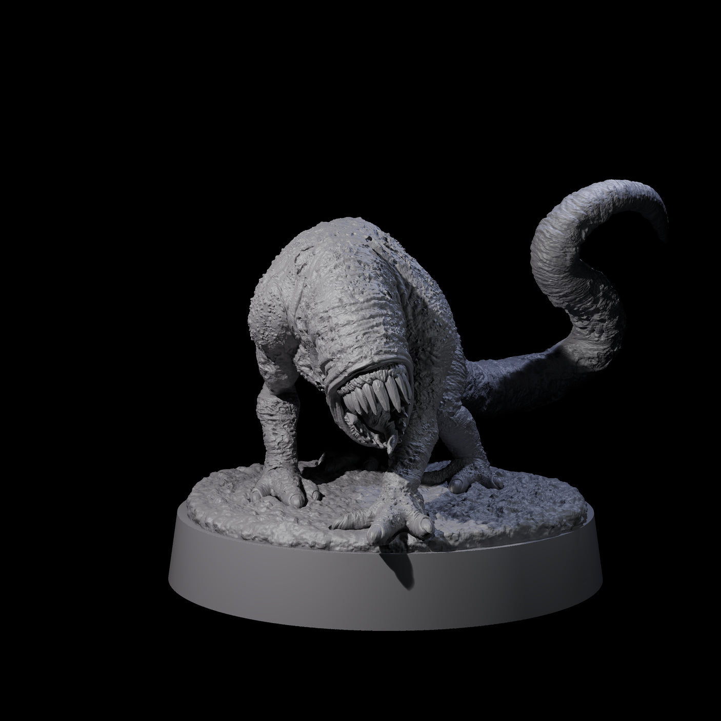 Young Demogorgon Miniature for Dungeons and Dragons, Pathfinder or other TTRPGs
