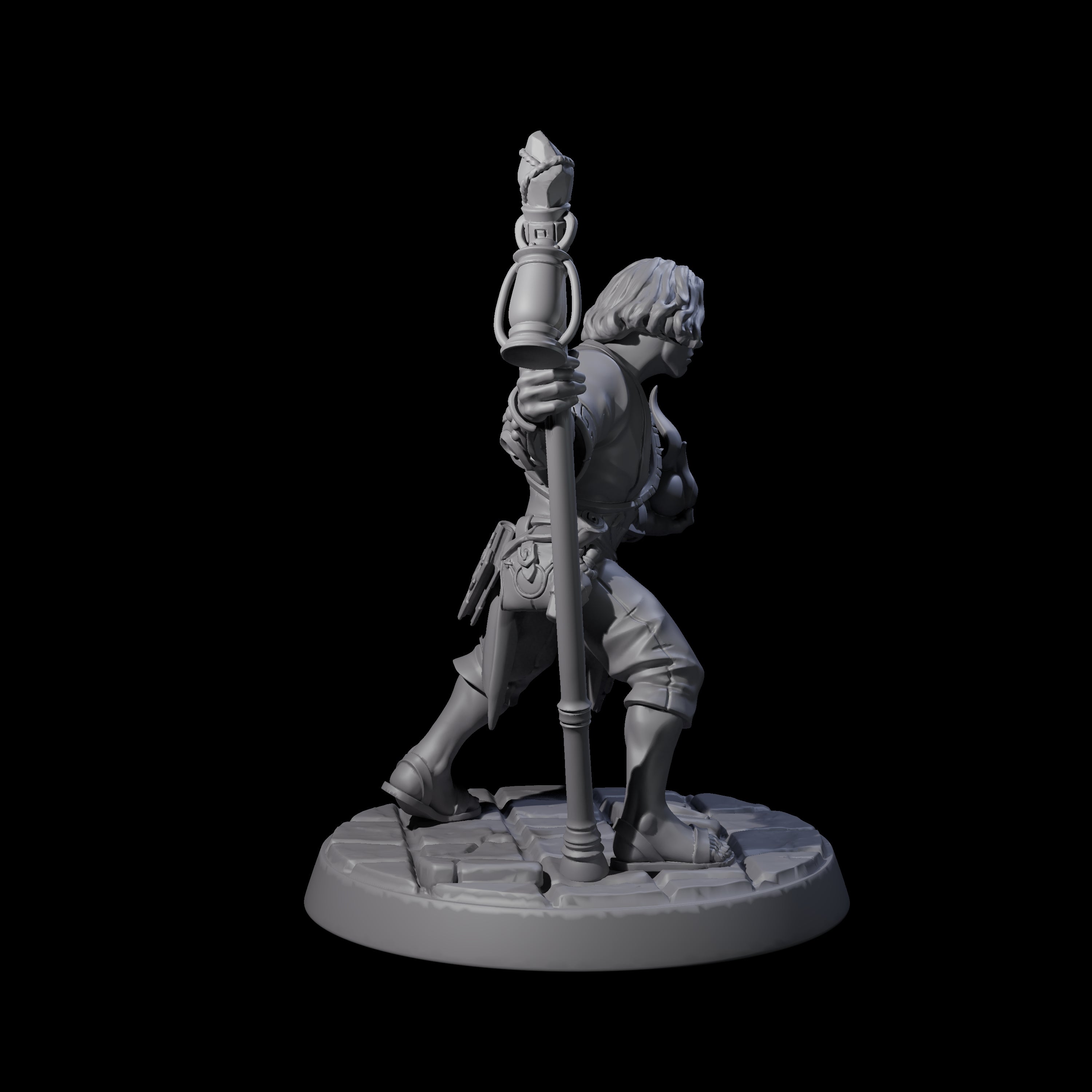 Young Exploring Scolar Miniature for Dungeons and Dragons, Pathfinder or other TTRPGs