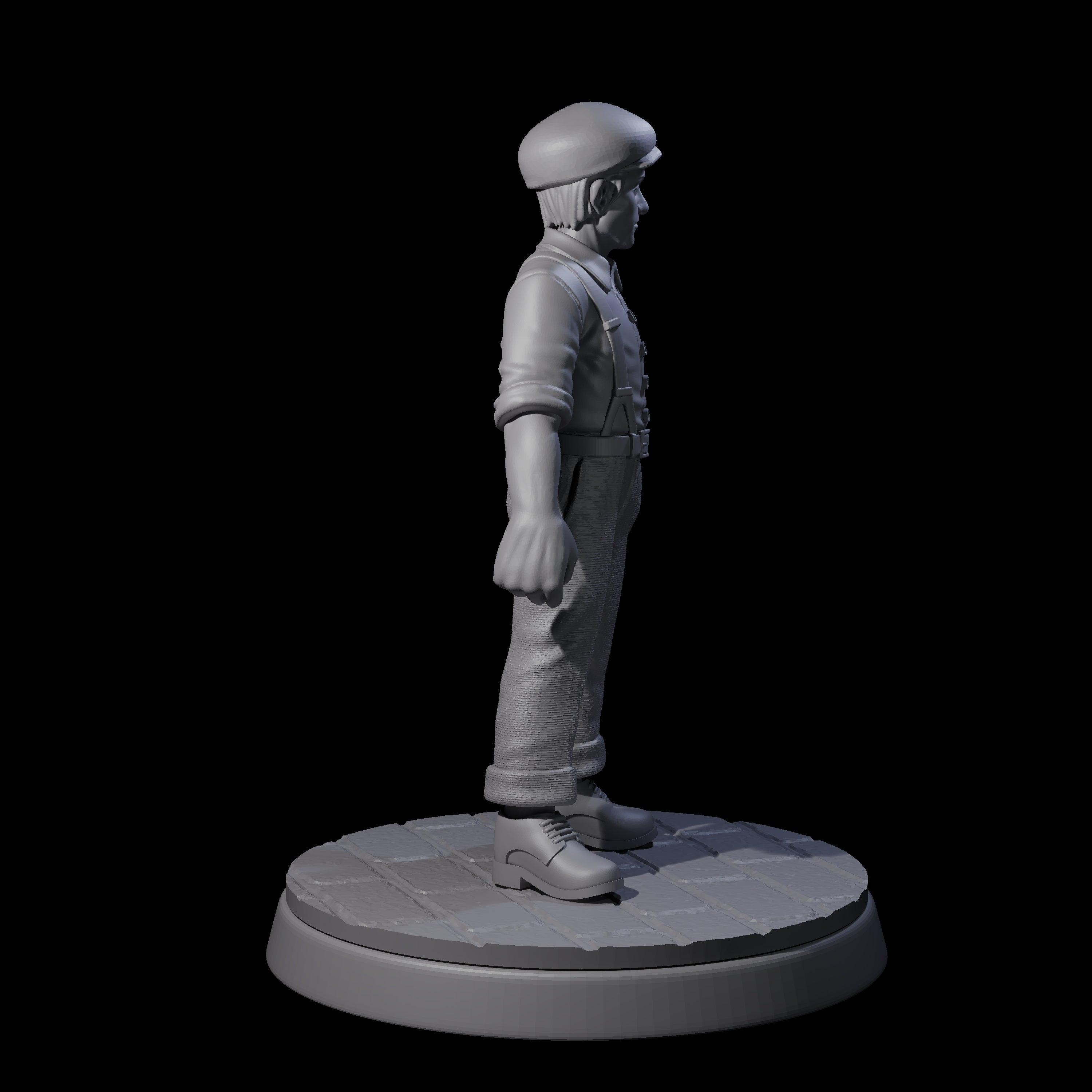 Young Mobster Miniature for Dungeons and Dragons, Pathfinder or other TTRPGs