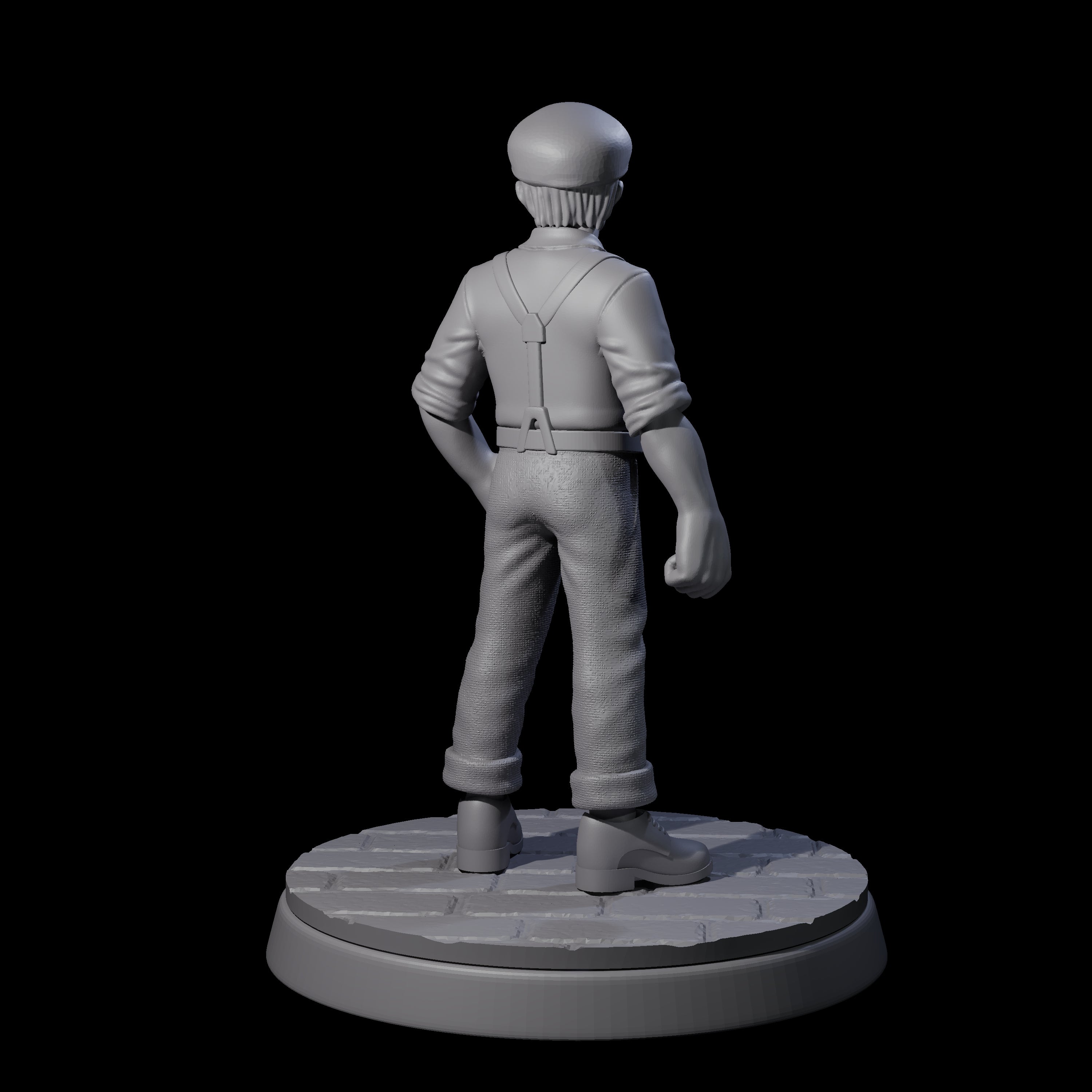 Young Mobster Miniature for Dungeons and Dragons, Pathfinder or other TTRPGs