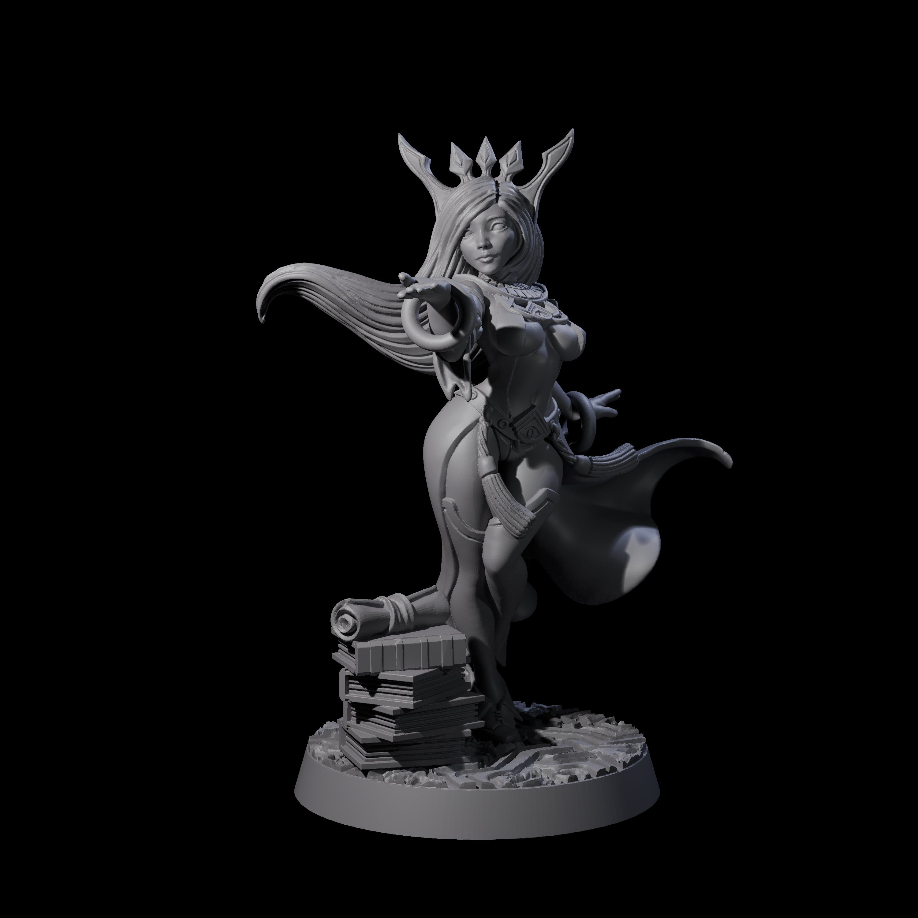 Young Scholar Miniature for Dungeons and Dragons, Pathfinder or other TTRPGs