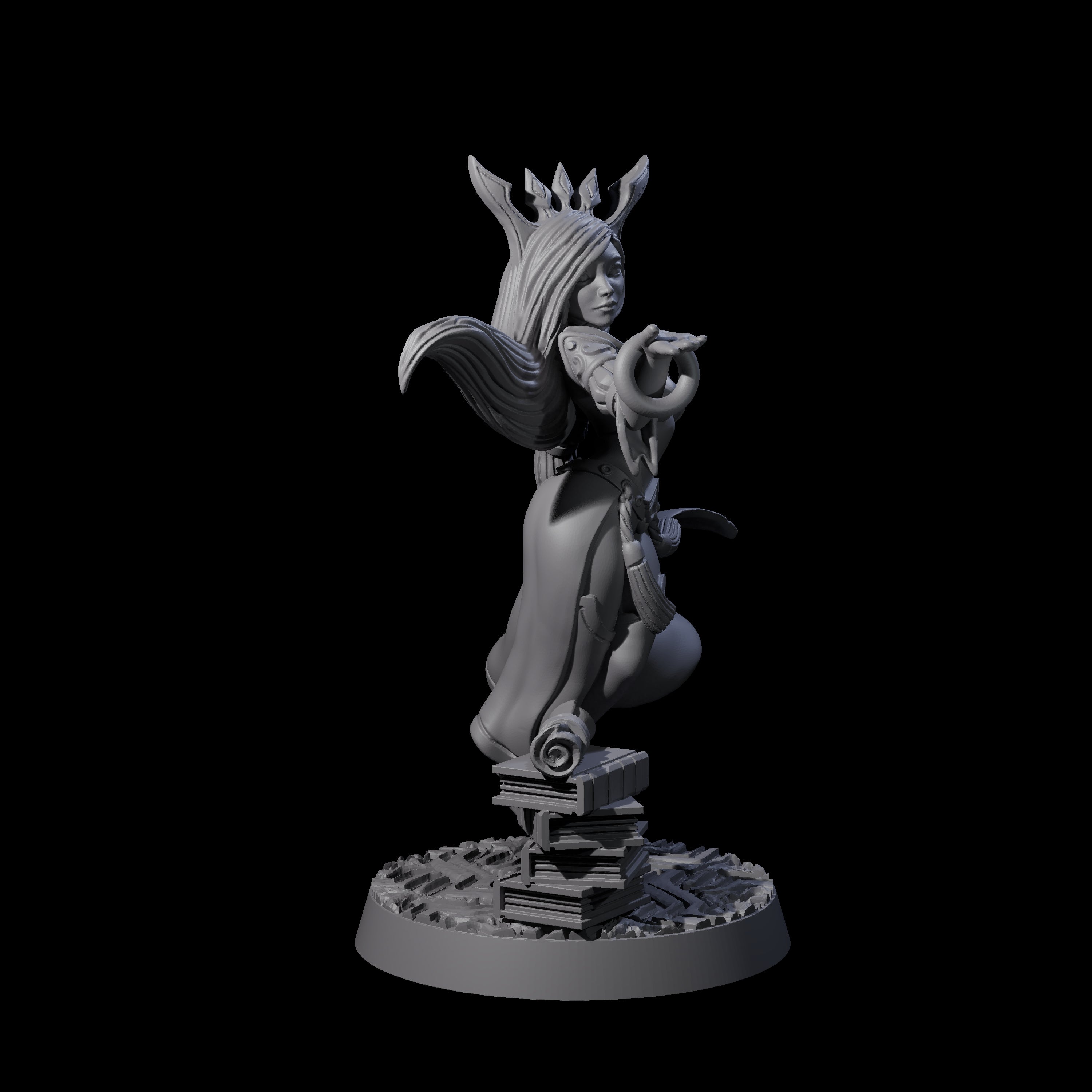 Young Scholar Miniature for Dungeons and Dragons, Pathfinder or other TTRPGs