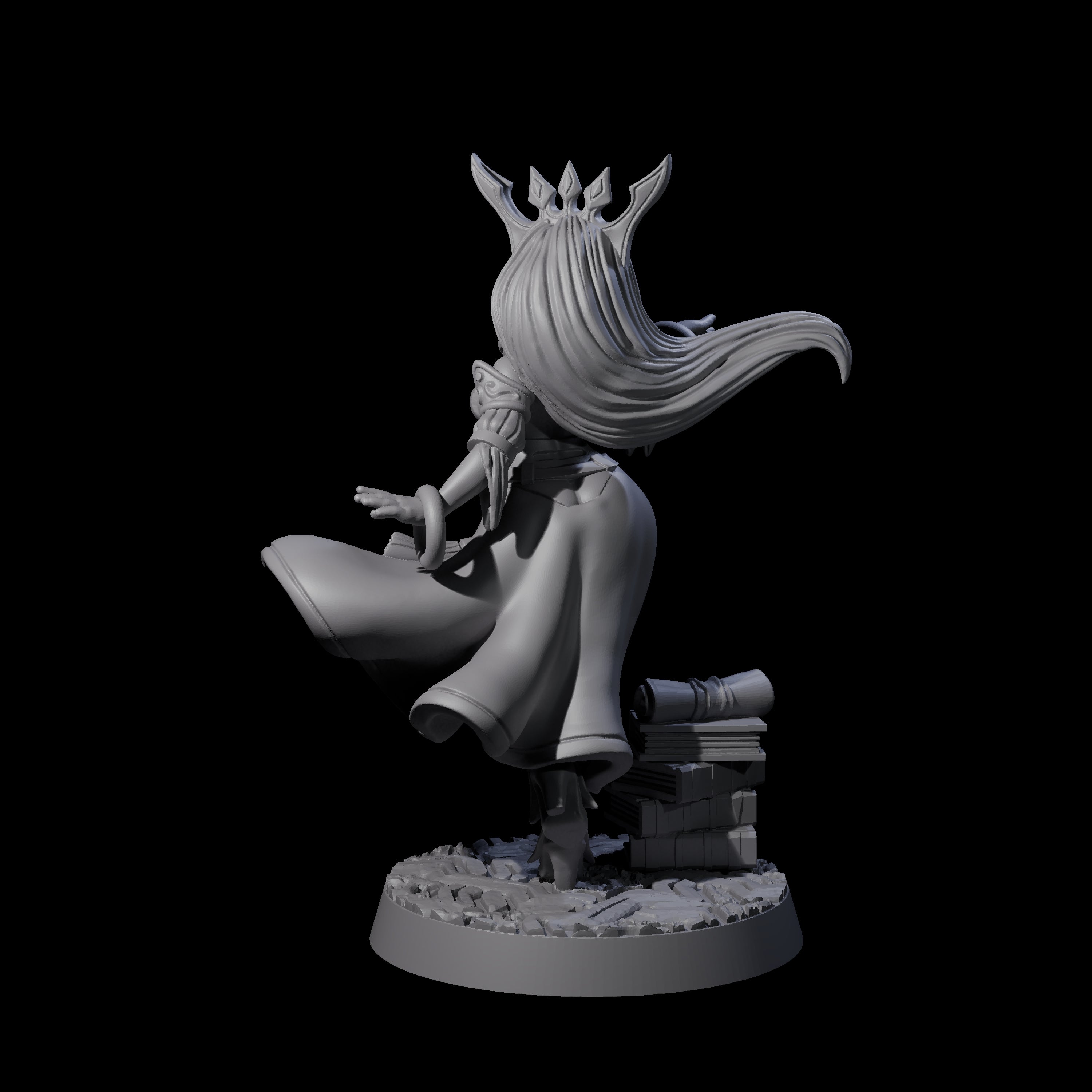 Young Scholar Miniature for Dungeons and Dragons, Pathfinder or other TTRPGs