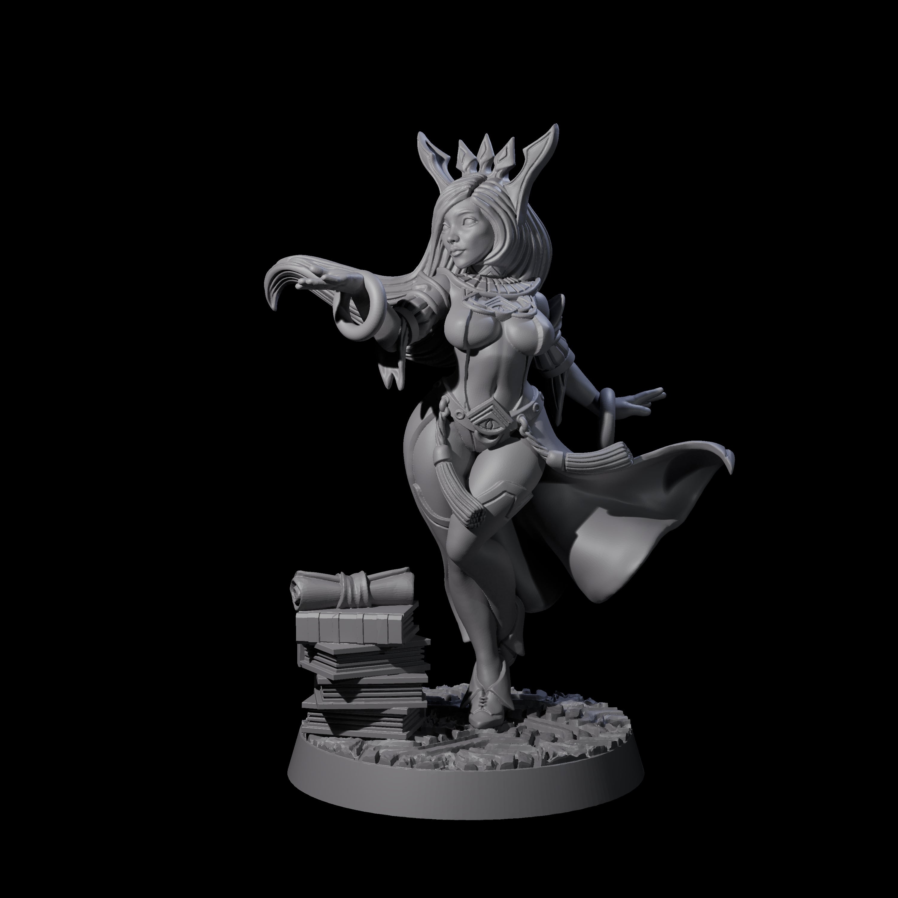 Young Scholar Miniature for Dungeons and Dragons, Pathfinder or other TTRPGs