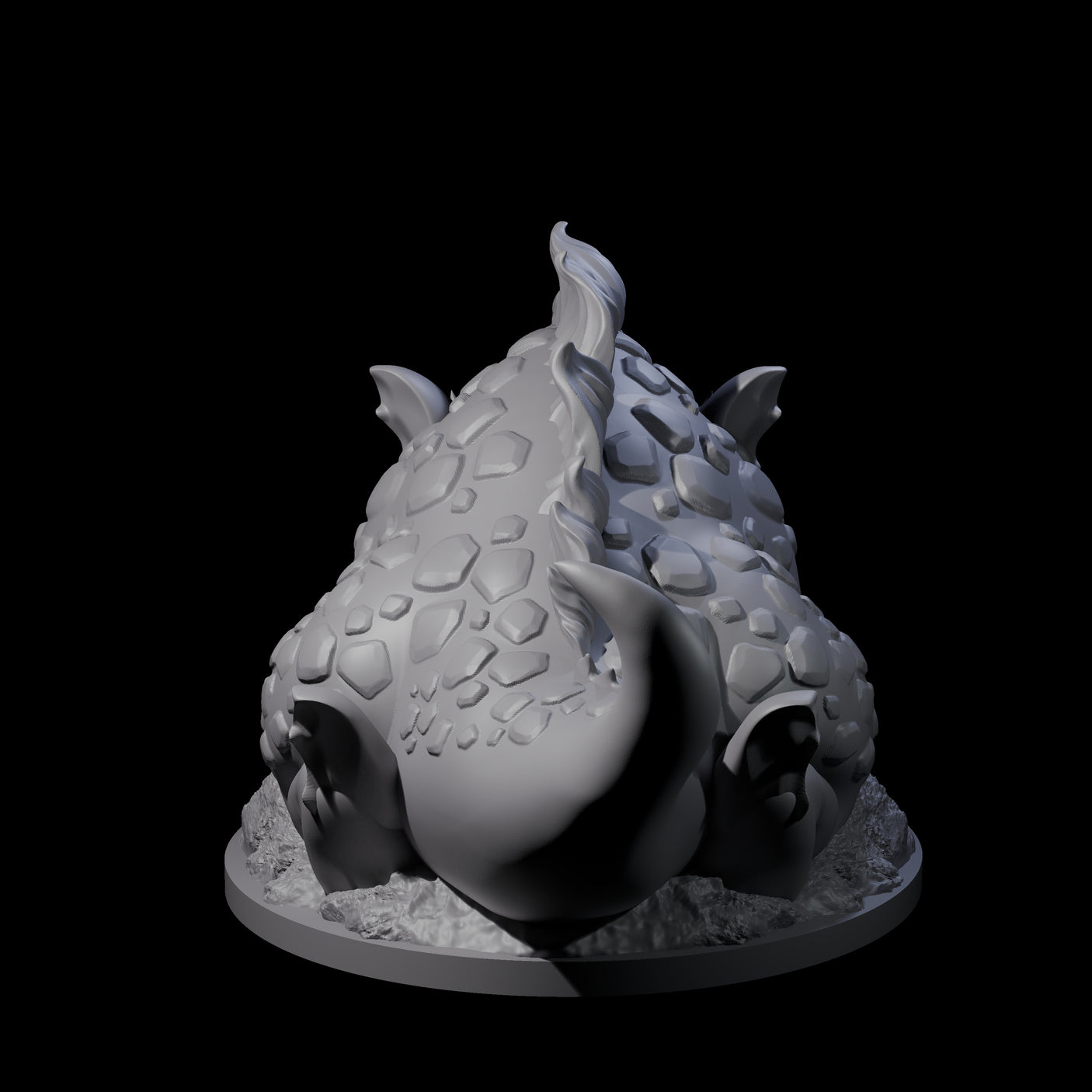 Young Tentacled Otyugh Scavenger Miniature for Dungeons and Dragons, Pathfinder or other TTRPGs