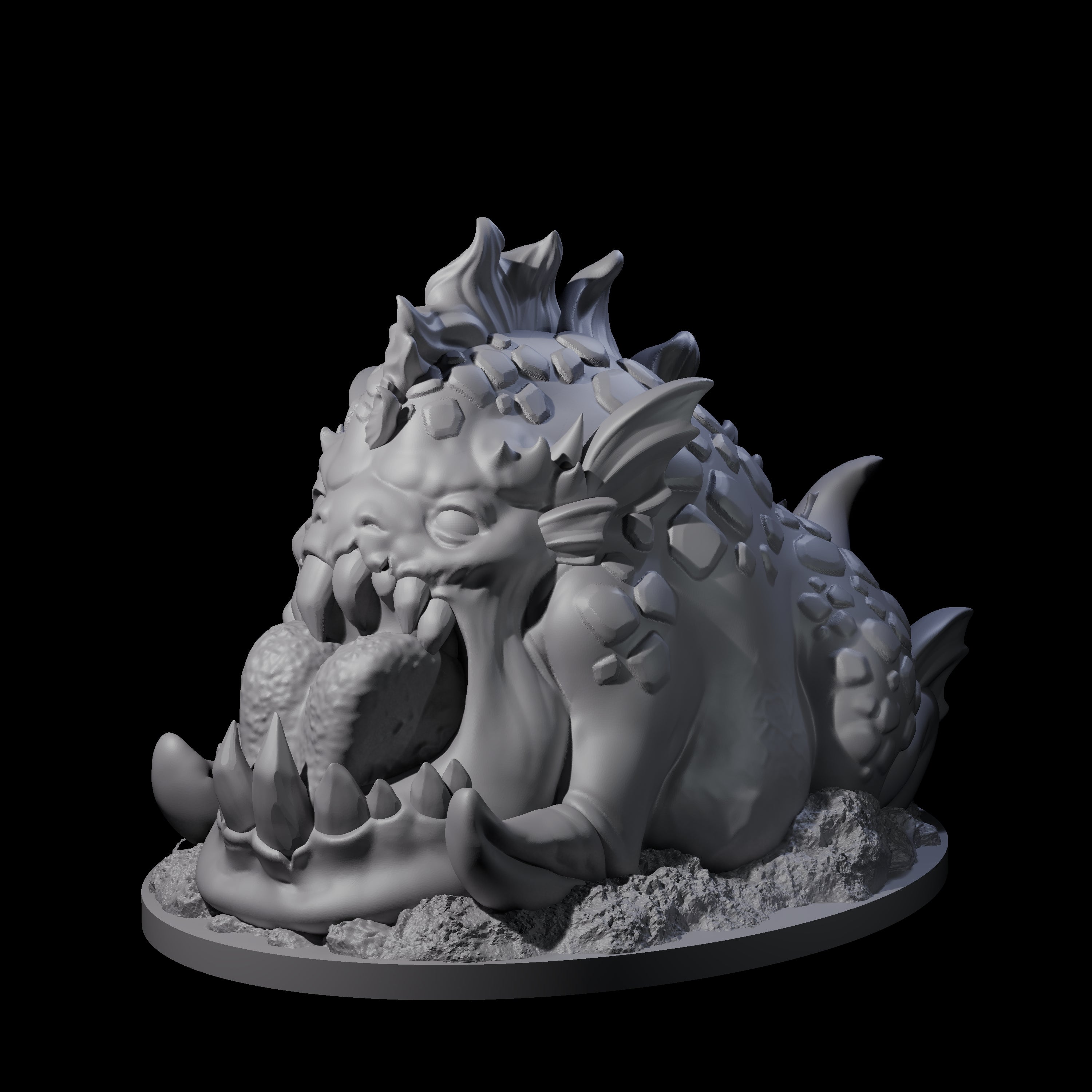 Young Tentacled Otyugh Scavenger Miniature for Dungeons and Dragons, Pathfinder or other TTRPGs