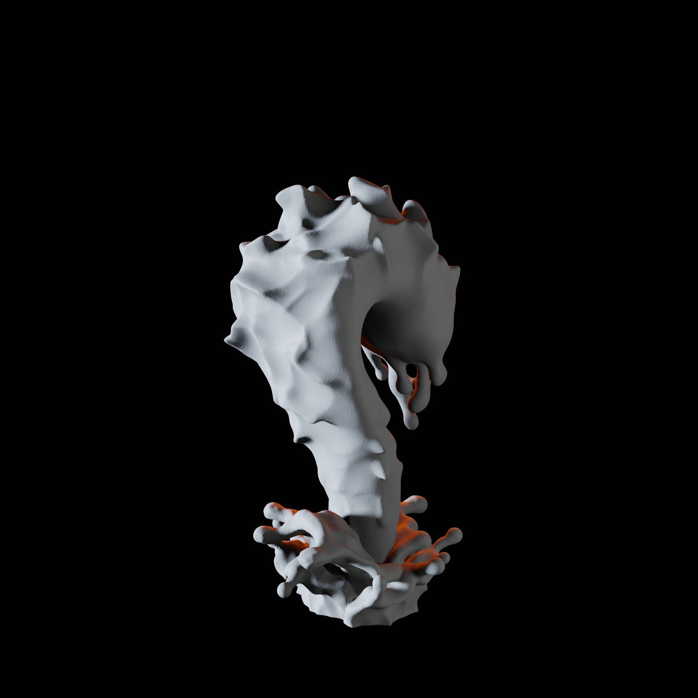 Young Water Elemental A Miniature for Dungeons and Dragons, Pathfinder or other TTRPGs