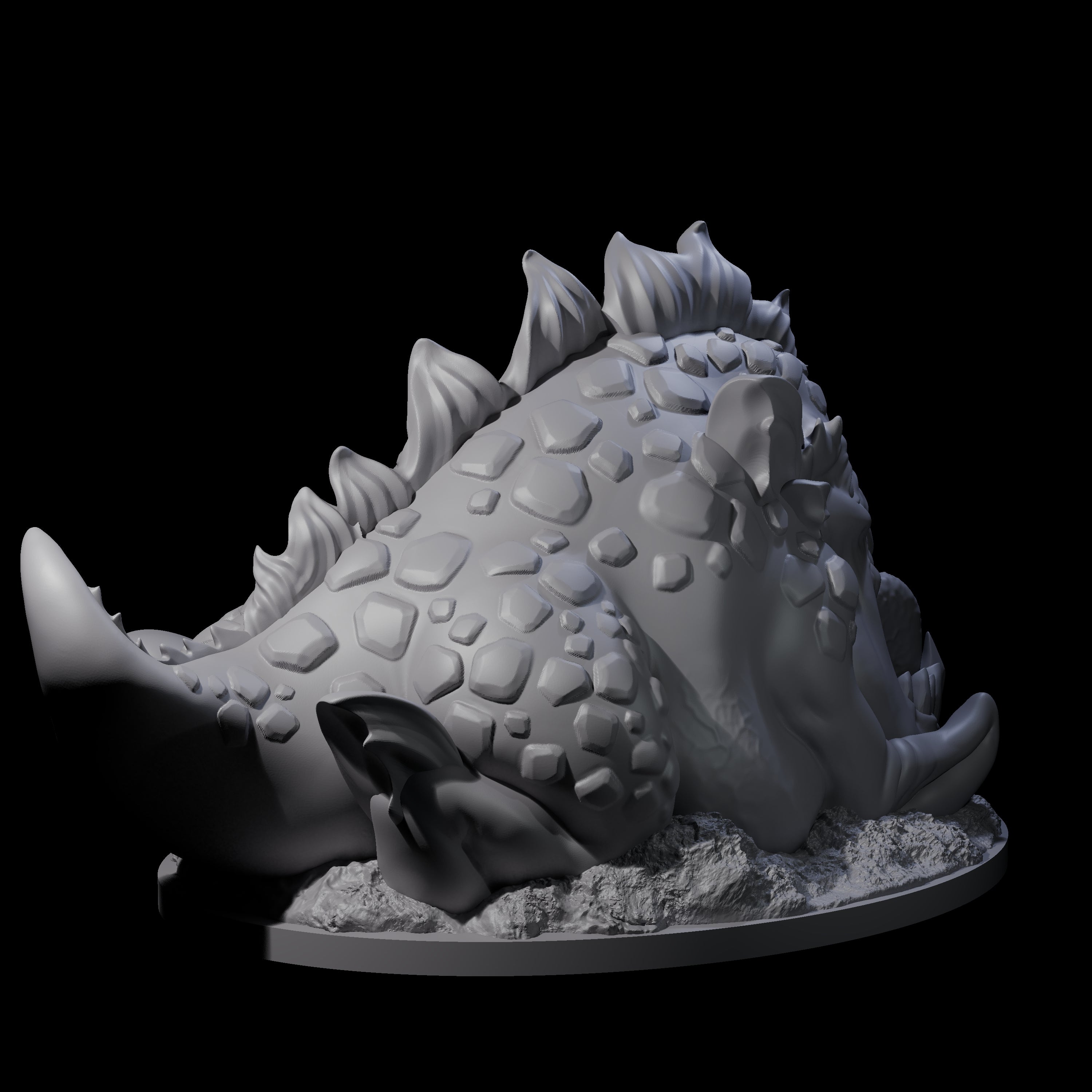 Young Tentacled Otyugh Scavenger Miniature for Dungeons and Dragons, Pathfinder or other TTRPGs