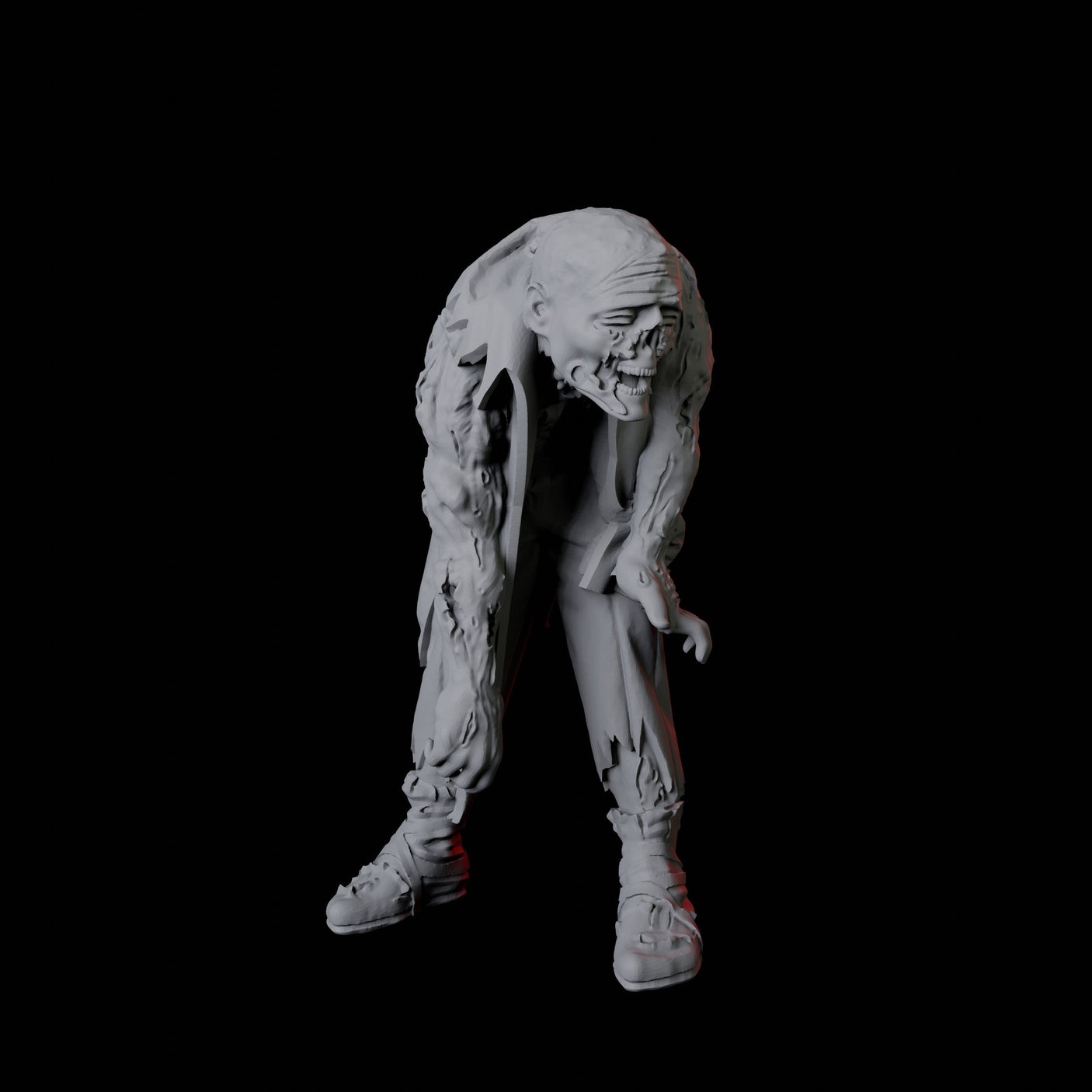 Zombie A Miniature for Dungeons and Dragons, Pathfinder or other TTRPGs
