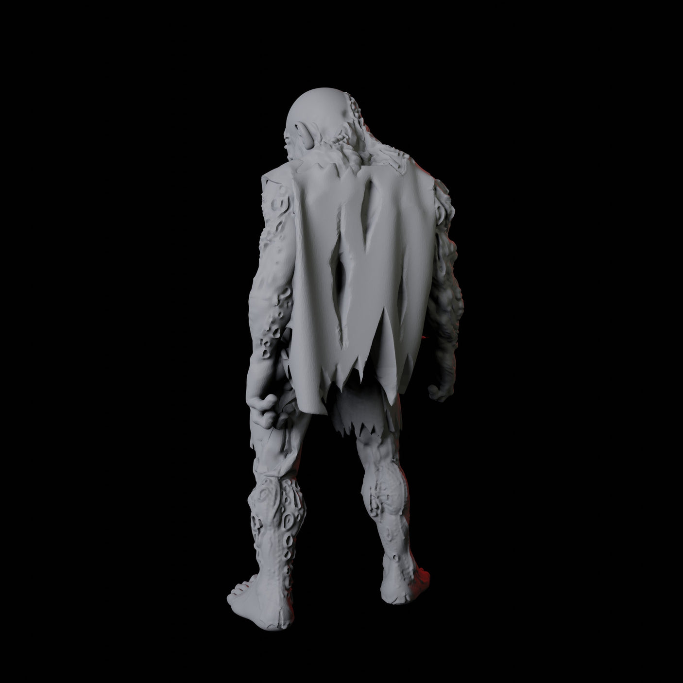 Zombie B Miniature for Dungeons and Dragons, Pathfinder or other TTRPGs