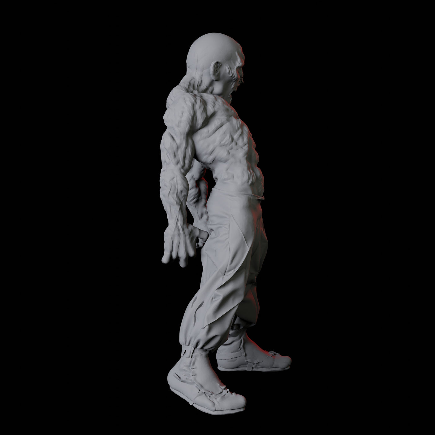 Zombie C Miniature for Dungeons and Dragons, Pathfinder or other TTRPGs