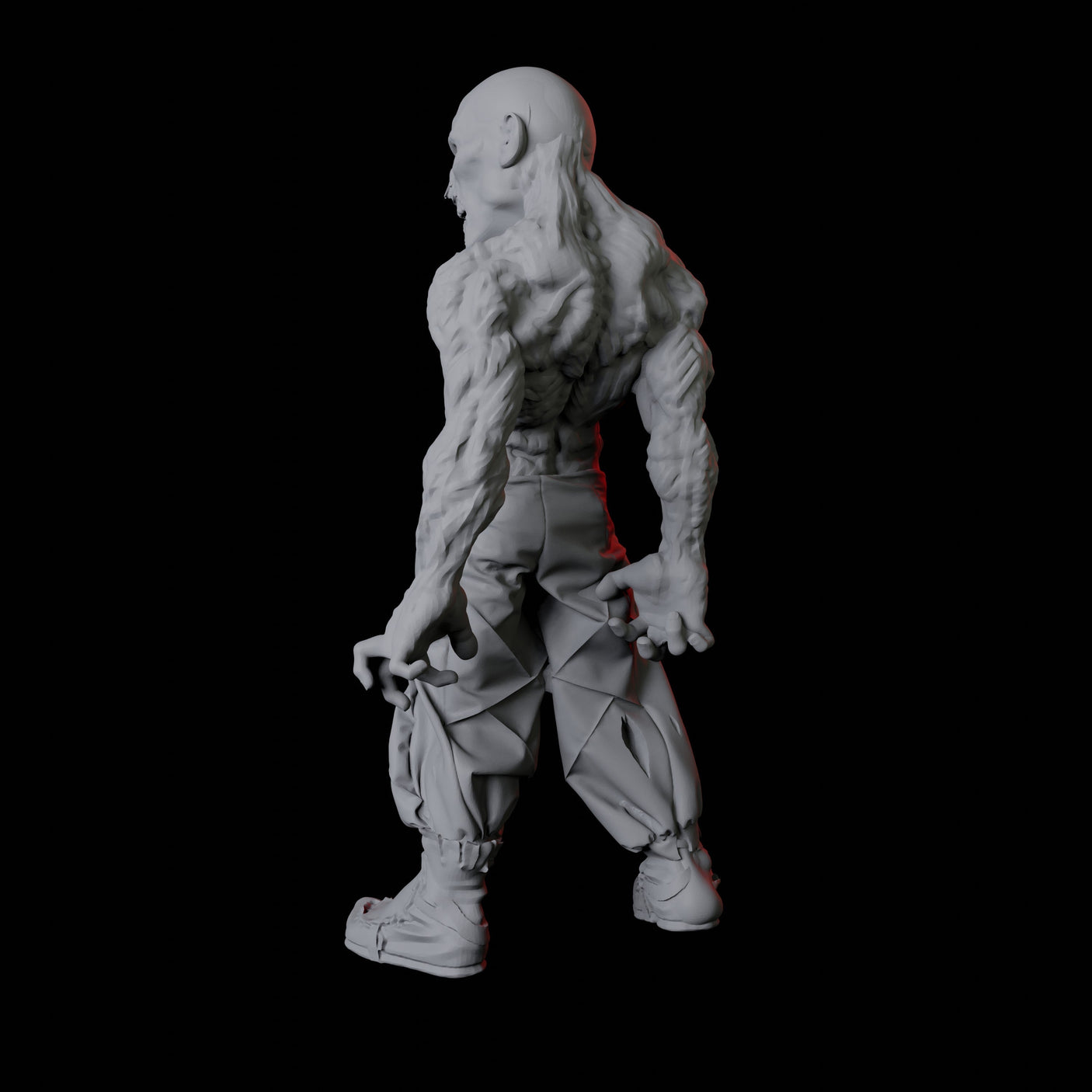 Zombie C Miniature for Dungeons and Dragons, Pathfinder or other TTRPGs