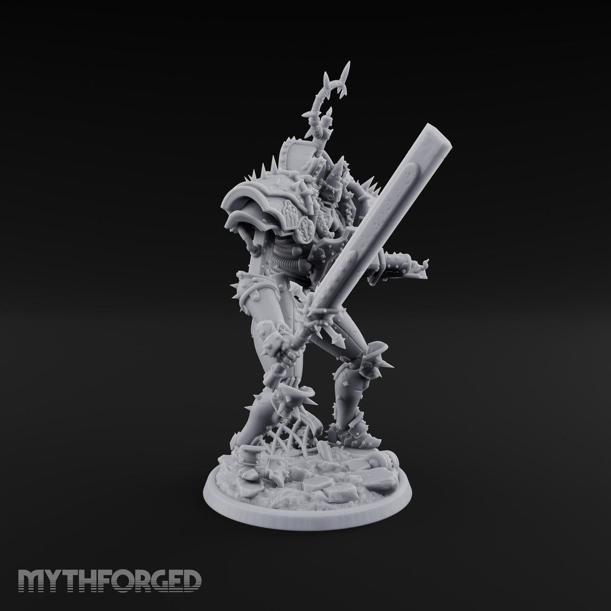 Confession Hours Are Over Warforged Spiked Champion A — FX