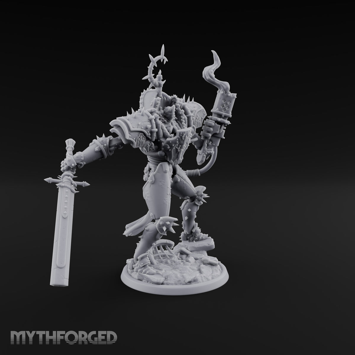 Confession Hours Are Over Warforged Spiked Champion C