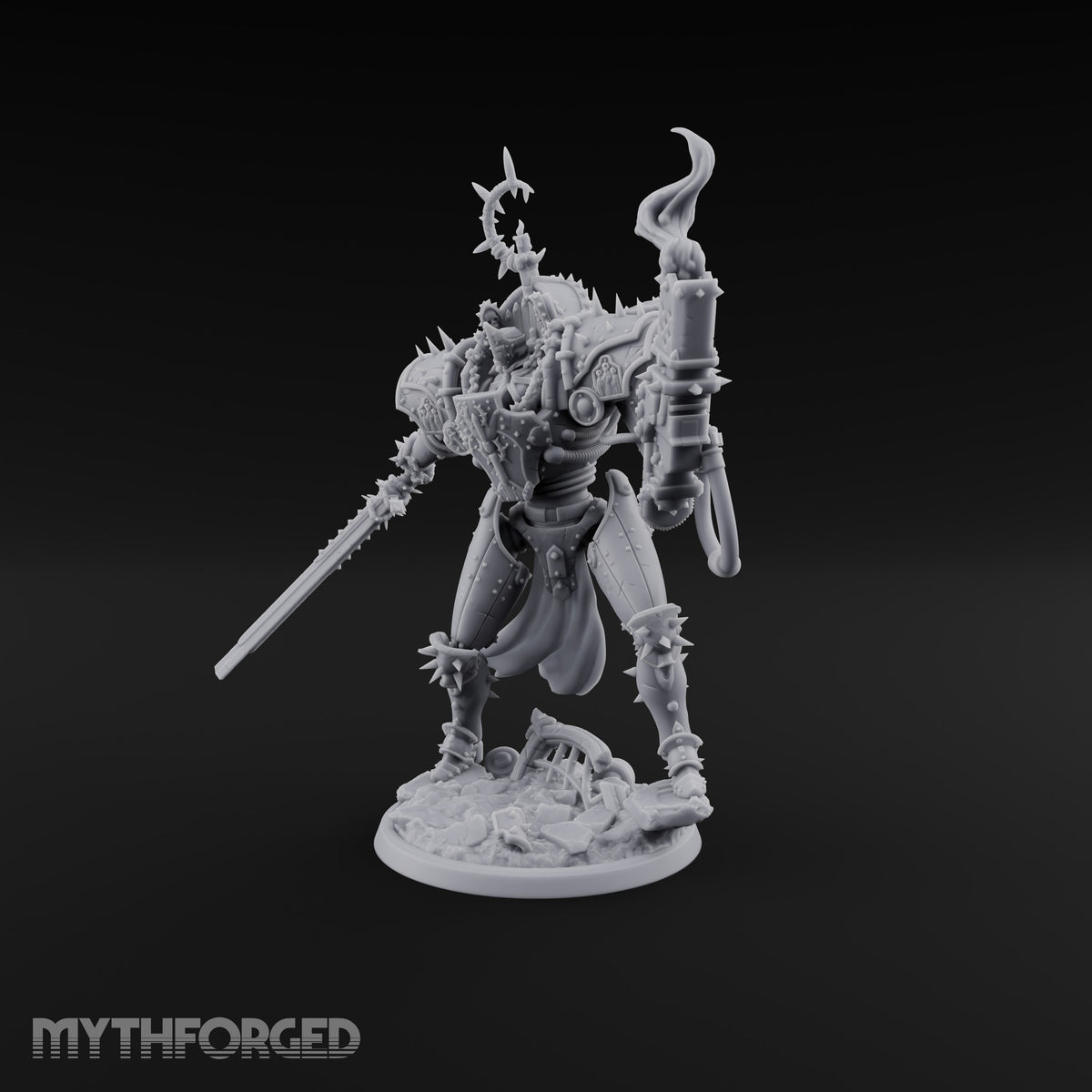 Confession Hours Are Over Warforged Spiked Champion C