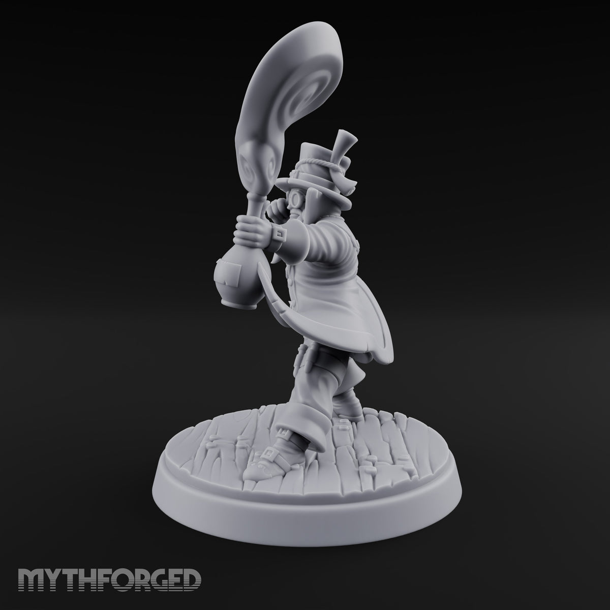 Stand Back, Fumes Rising Gnome Alchemist