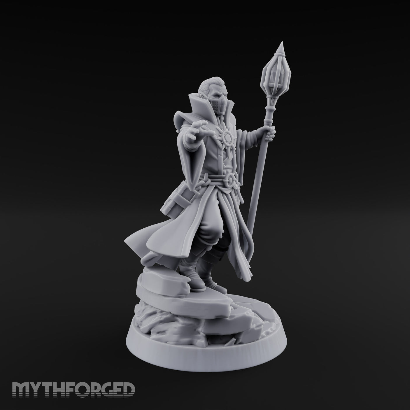 Reaching Through the Veil Human Wizard