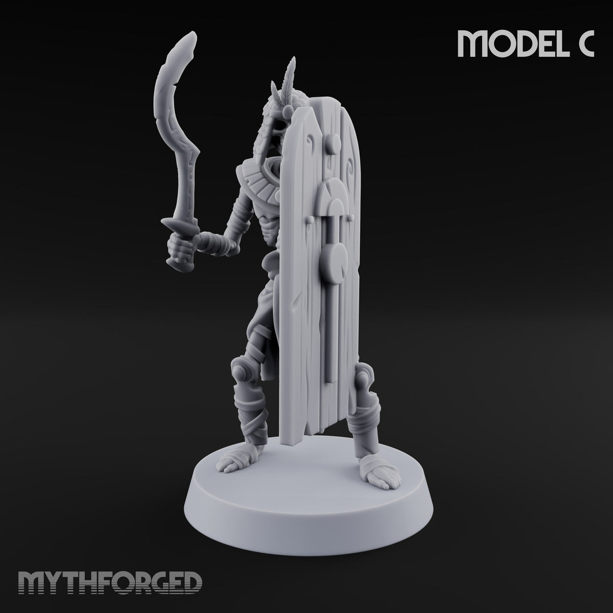 Dust and Sandstone Silence Skeleton Warriors — C · Sword & Shield + Sword & Shield