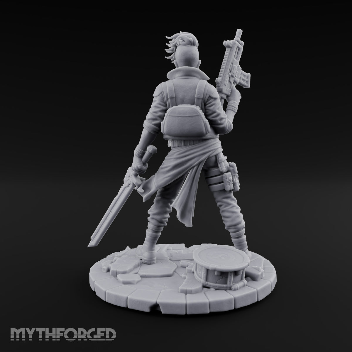 Loaded Barrels Human Mercenary J