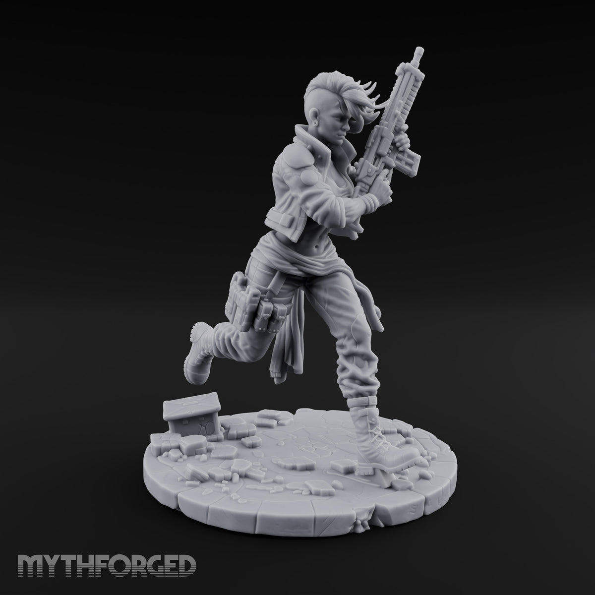 Loaded Barrels Human Mercenary A